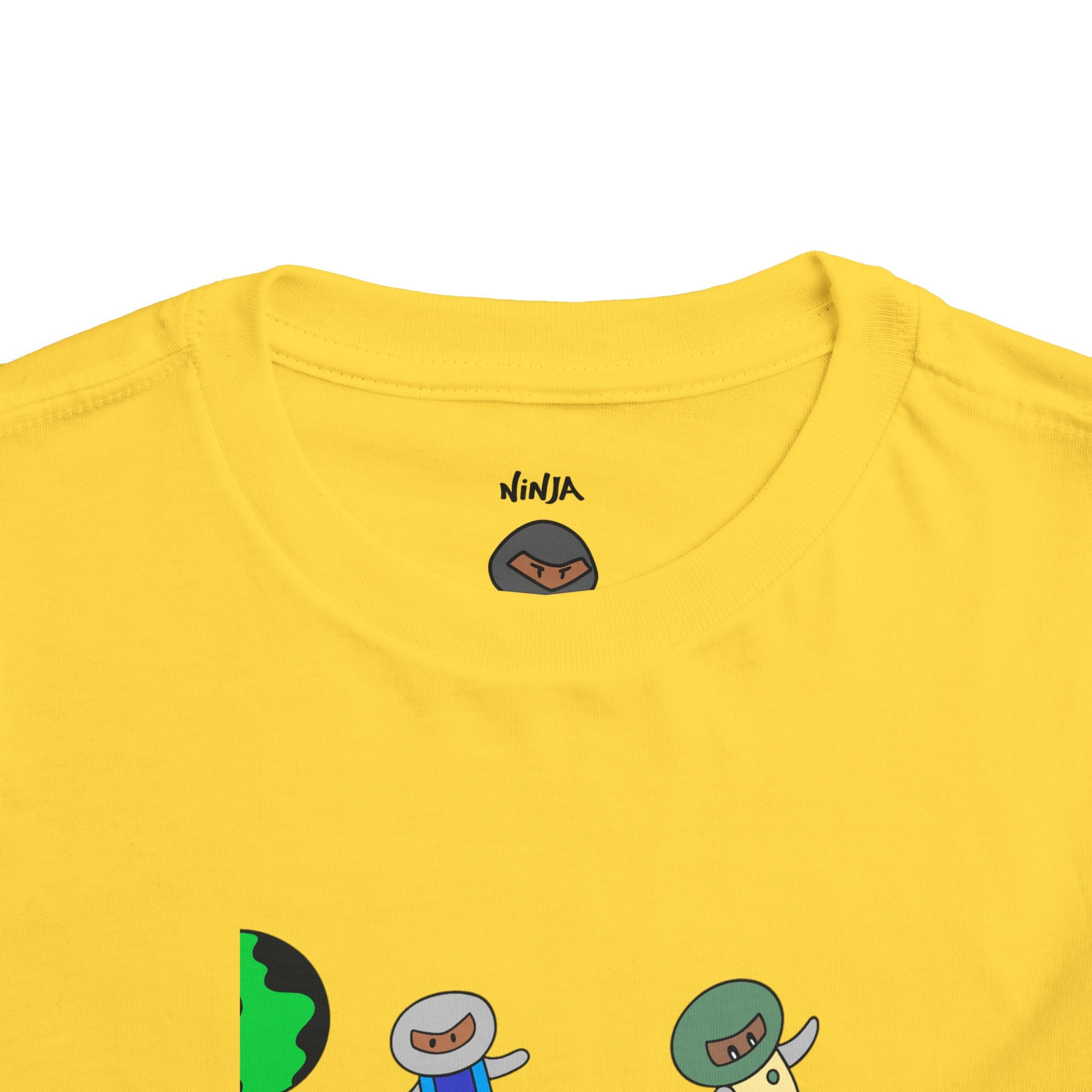 Toddler Tee - Space Ninjas Graphic Print