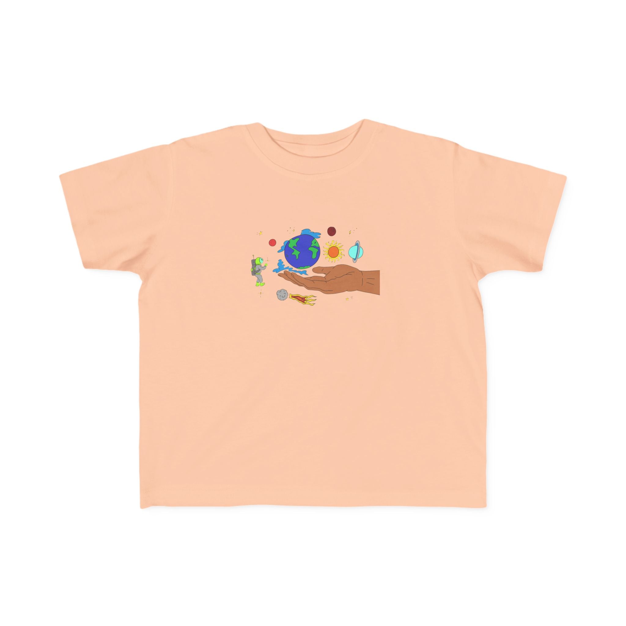 Toddler Tee - World in Hands Design