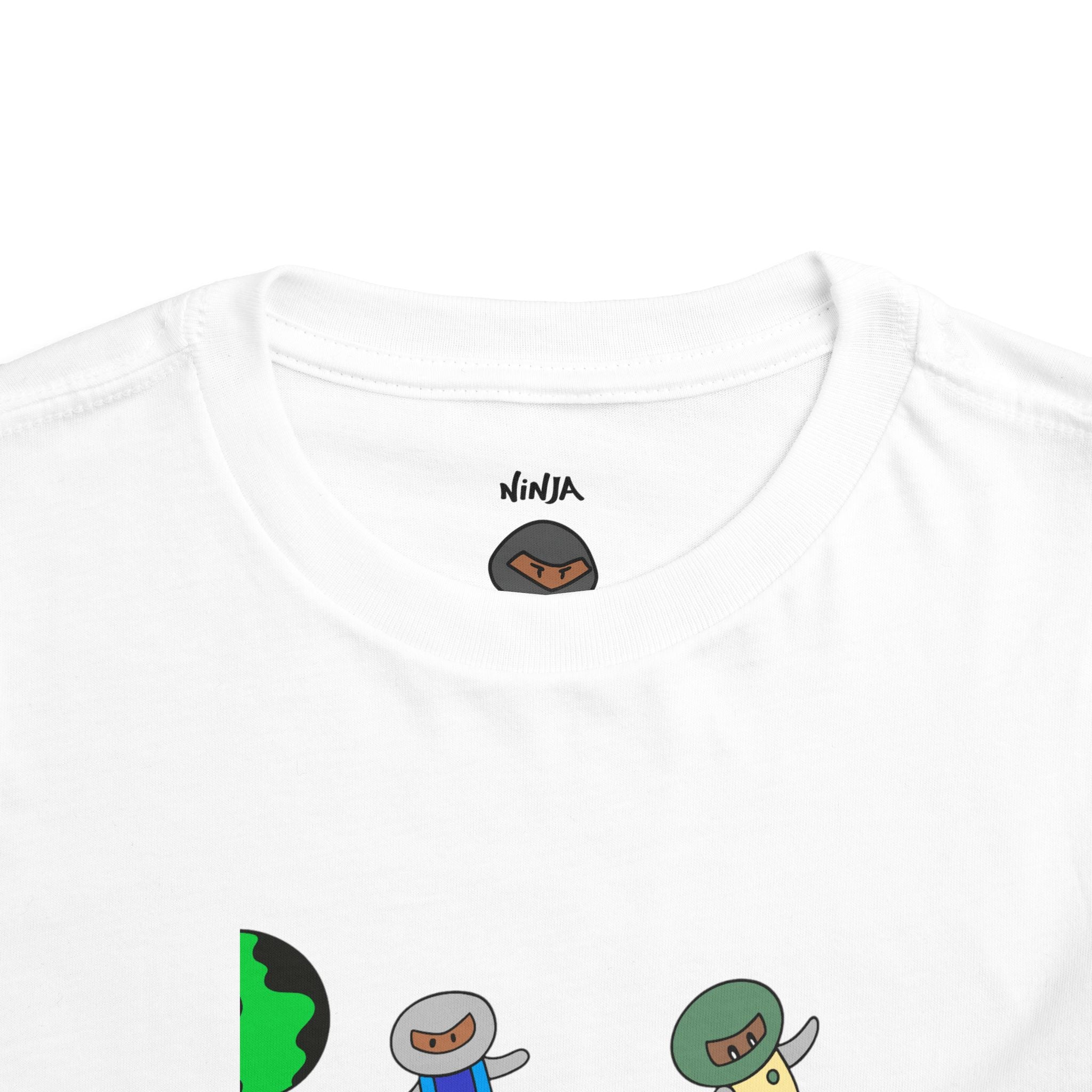 Toddler Tee - Space Ninjas Graphic Print