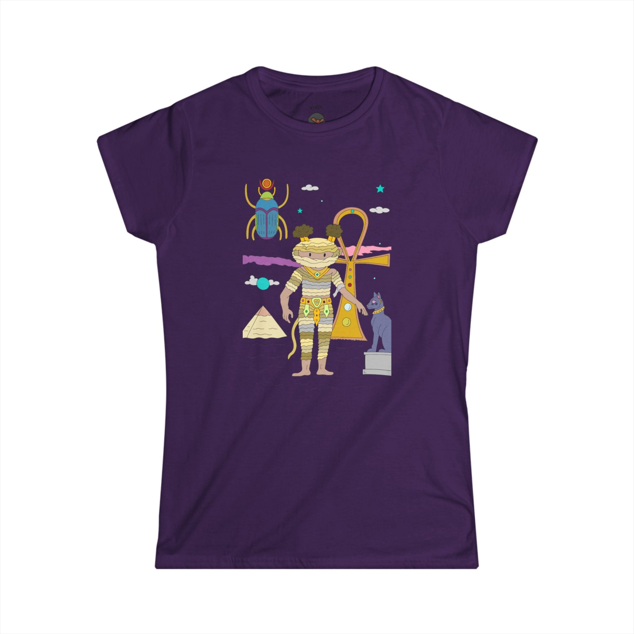 Women's Tee - Mummy Queen of the Night Halloween Shirt