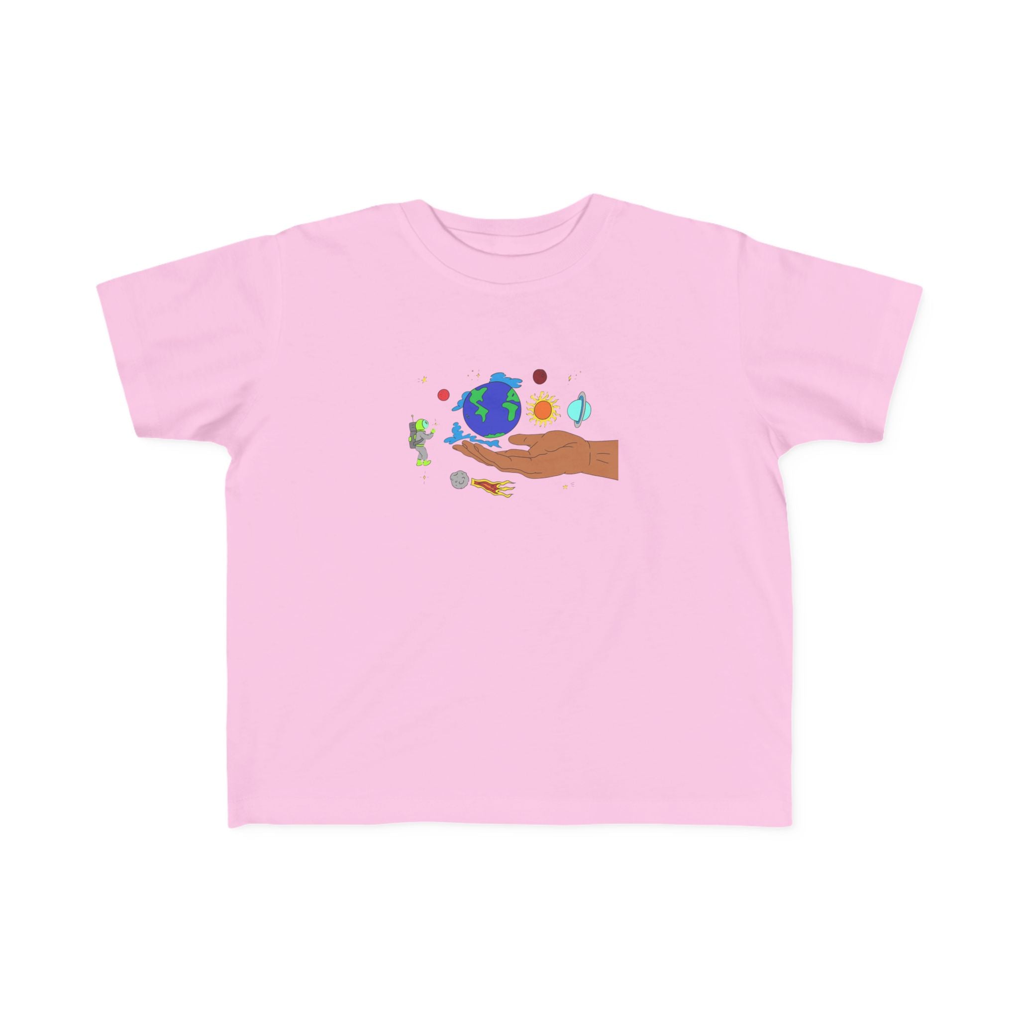 Toddler Tee - World in Hands Design