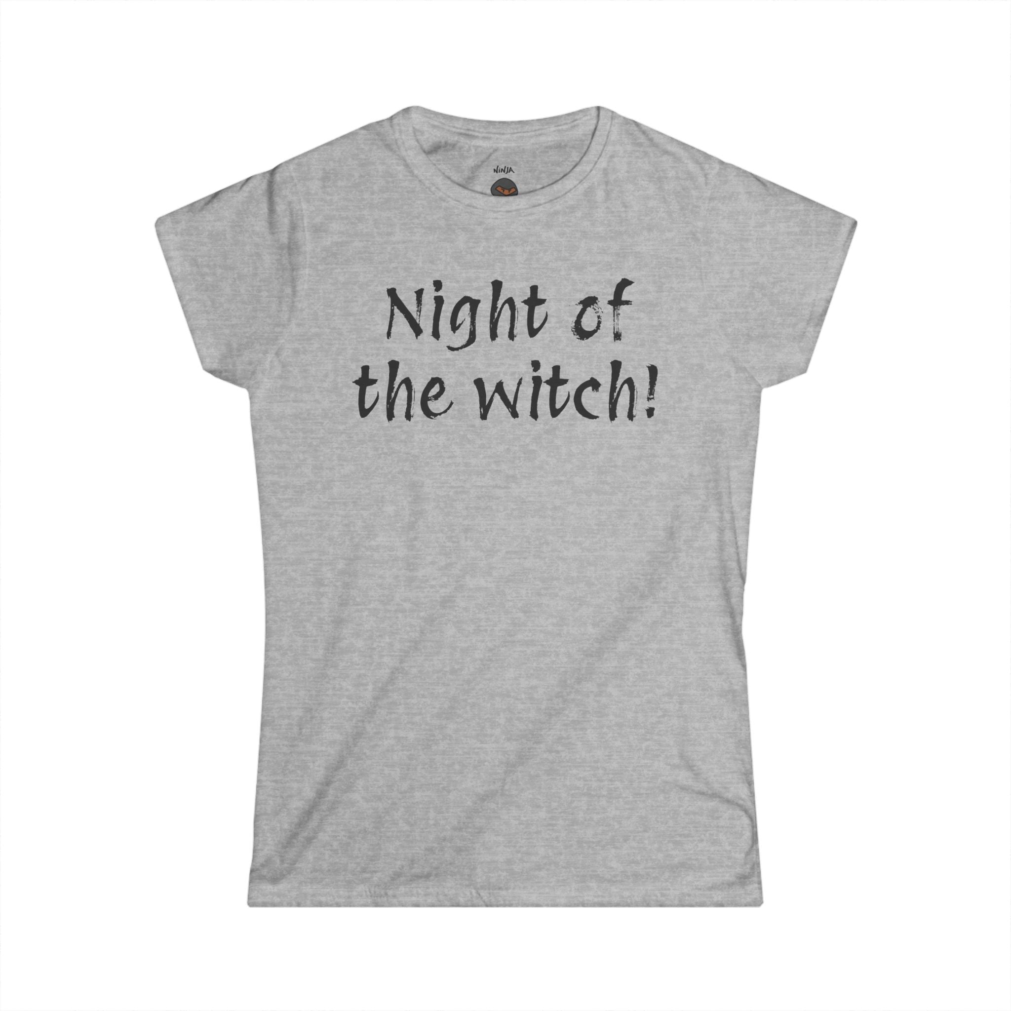 Women's Tee - Night of the Witch Halloween Design