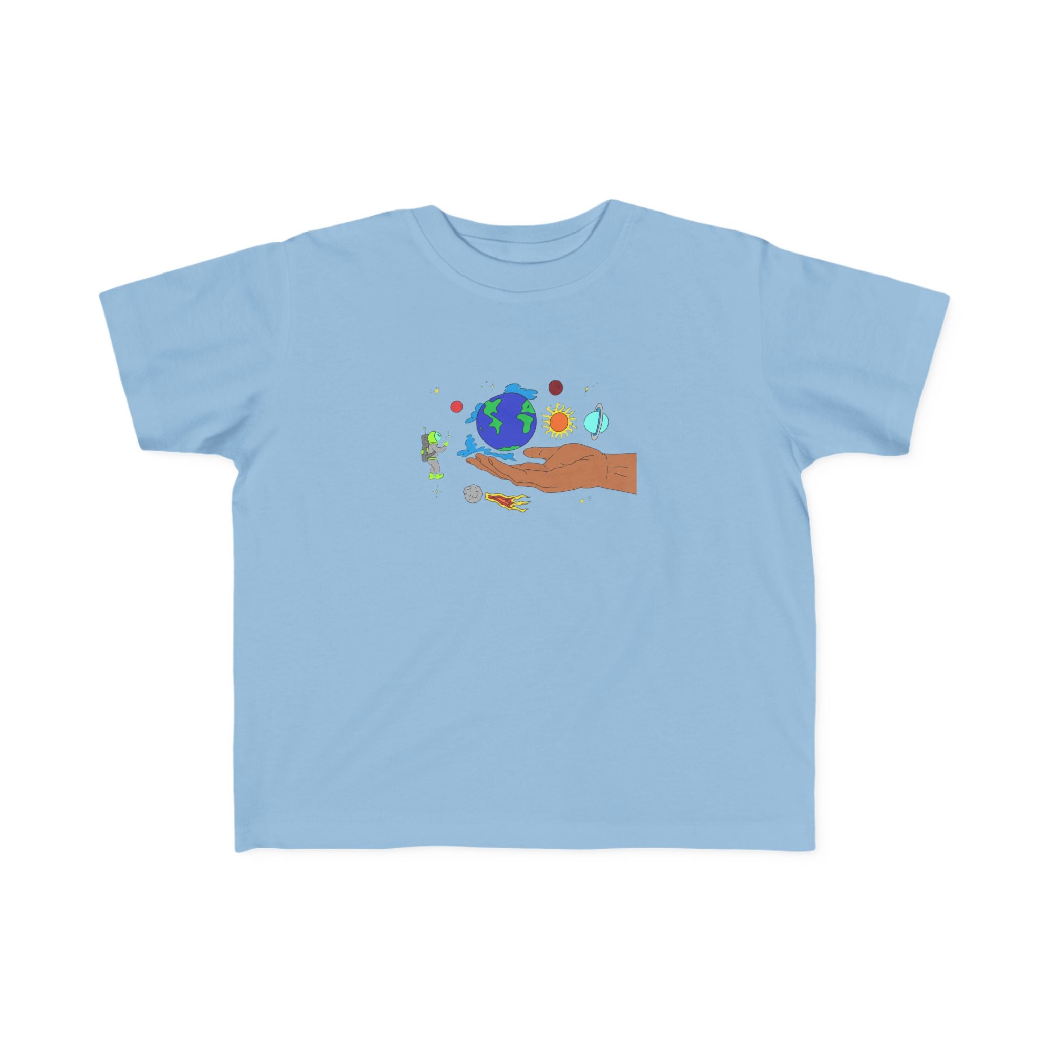 Toddler Tee - World in Hands Design