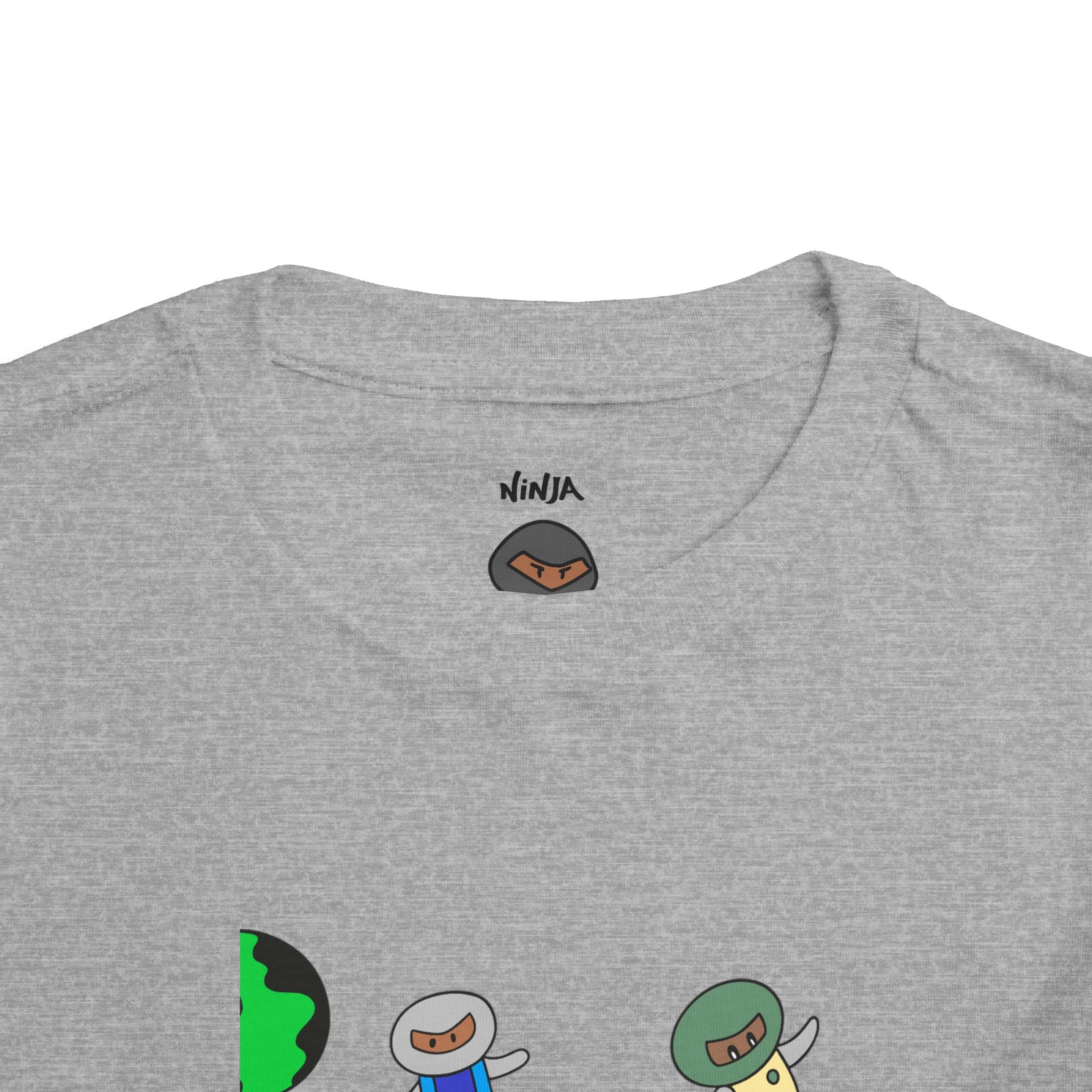 Toddler Tee - Space Ninjas Graphic Print