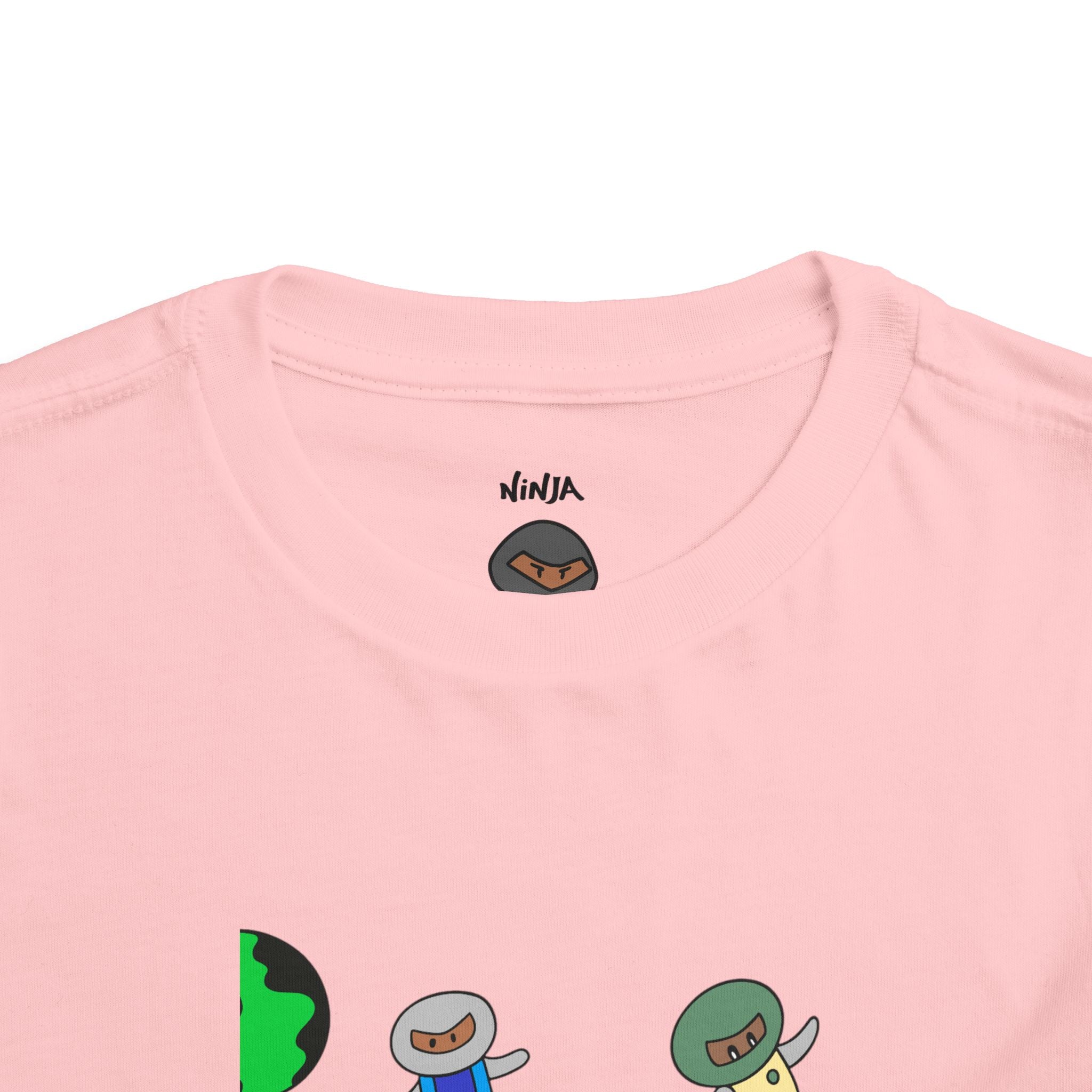 Toddler Tee - Space Ninjas Graphic Print