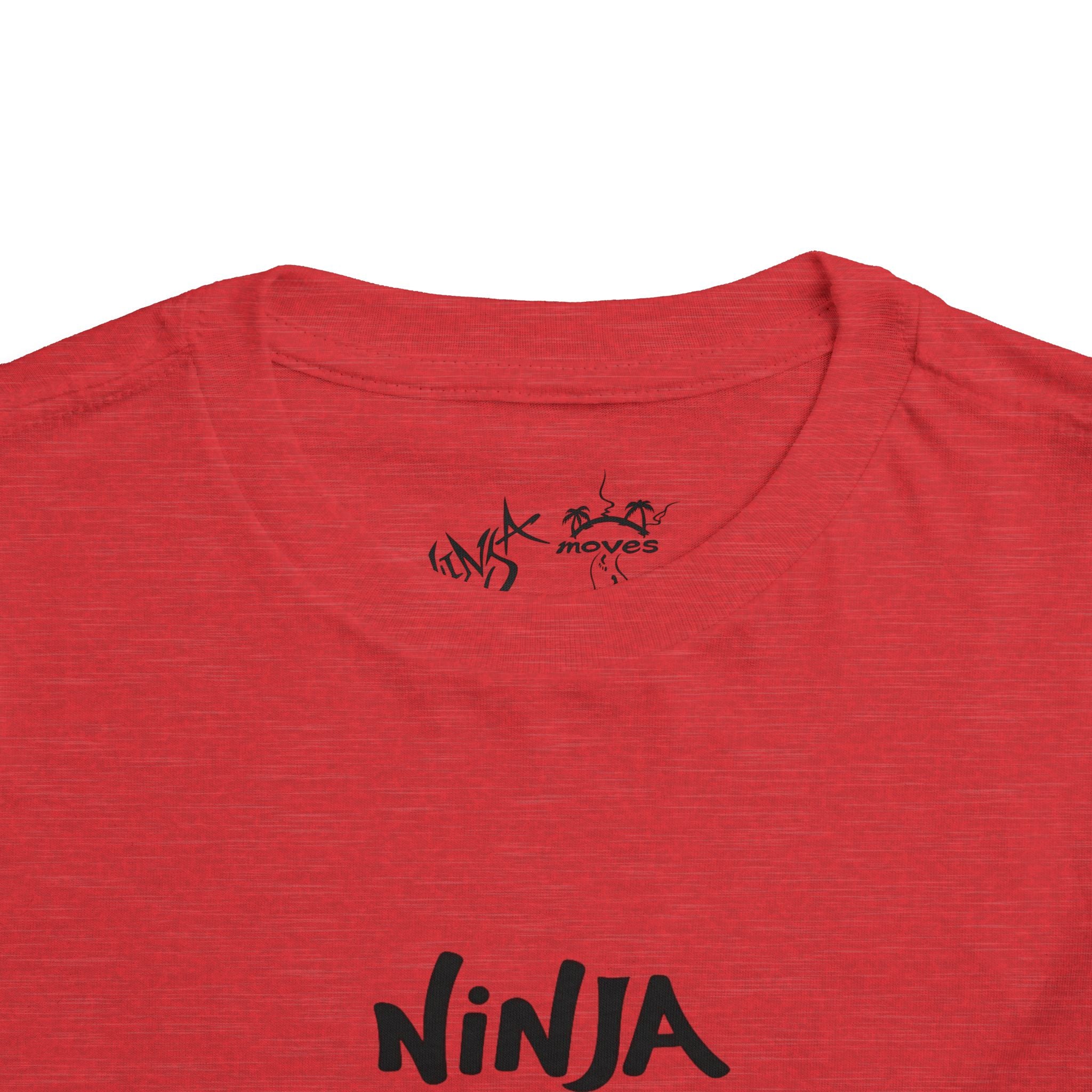 Ninja Moves Toddler Tee, Cute Kids T-Shirt, Boys and Girls Fashion, Adventure Shirt, Birthday Gift, Playful Clothing