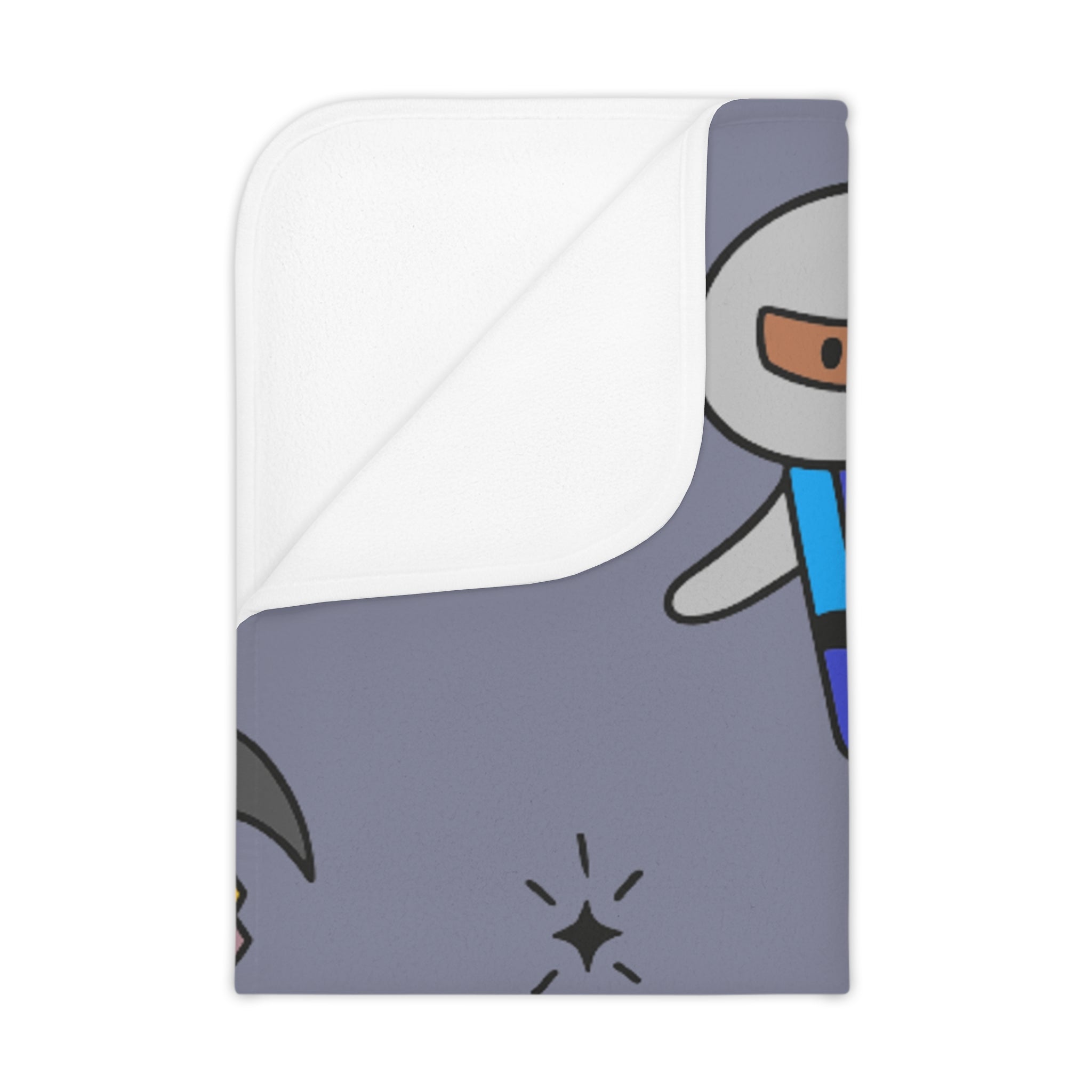 Toddler Blanket - Space Ninjas