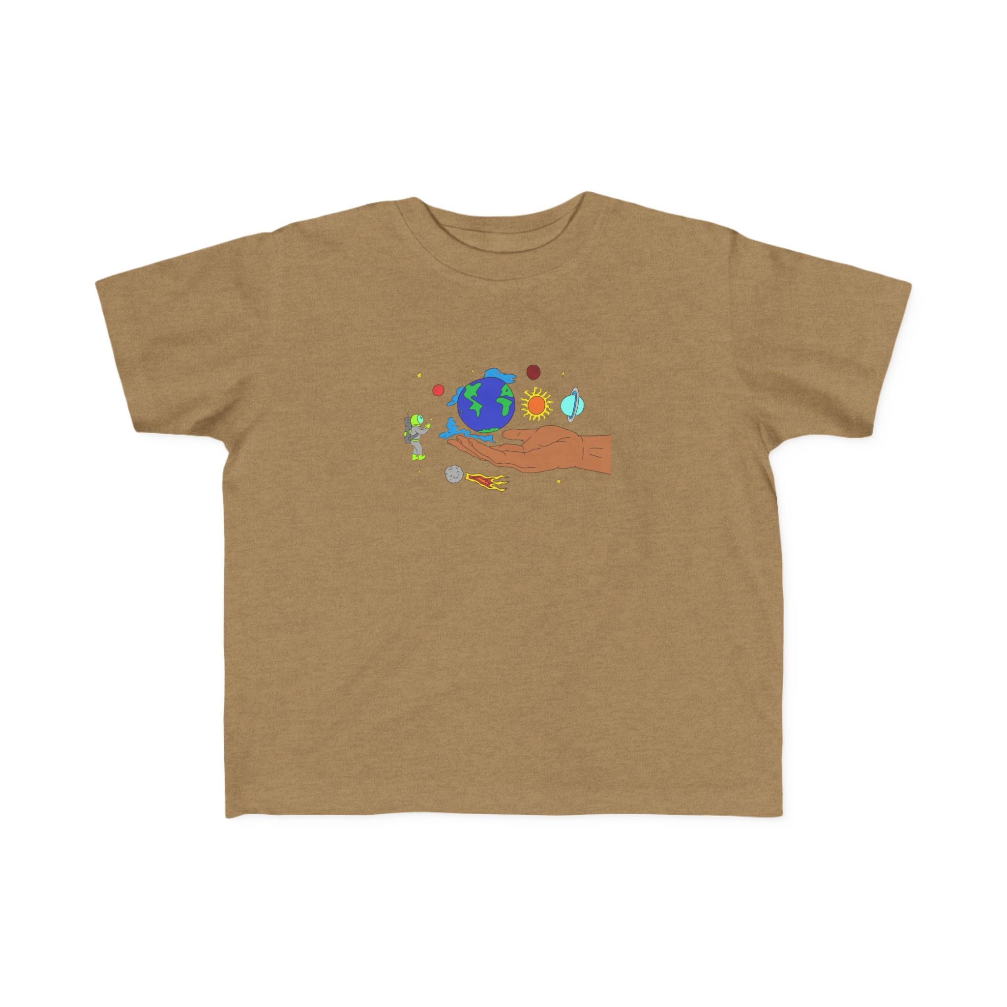 Toddler Tee - World in Hands Design
