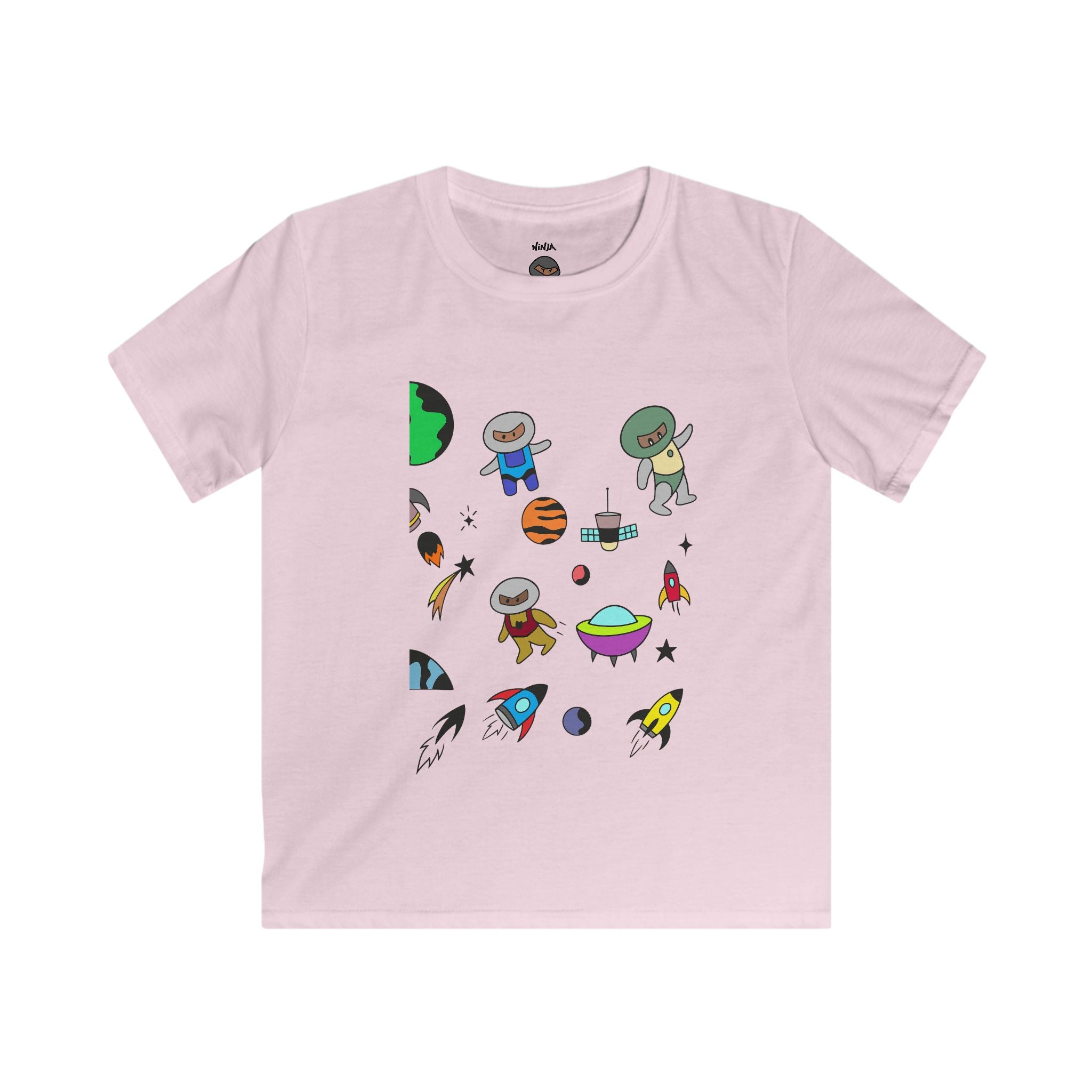 Kids Tee - Space Ninjas Print
