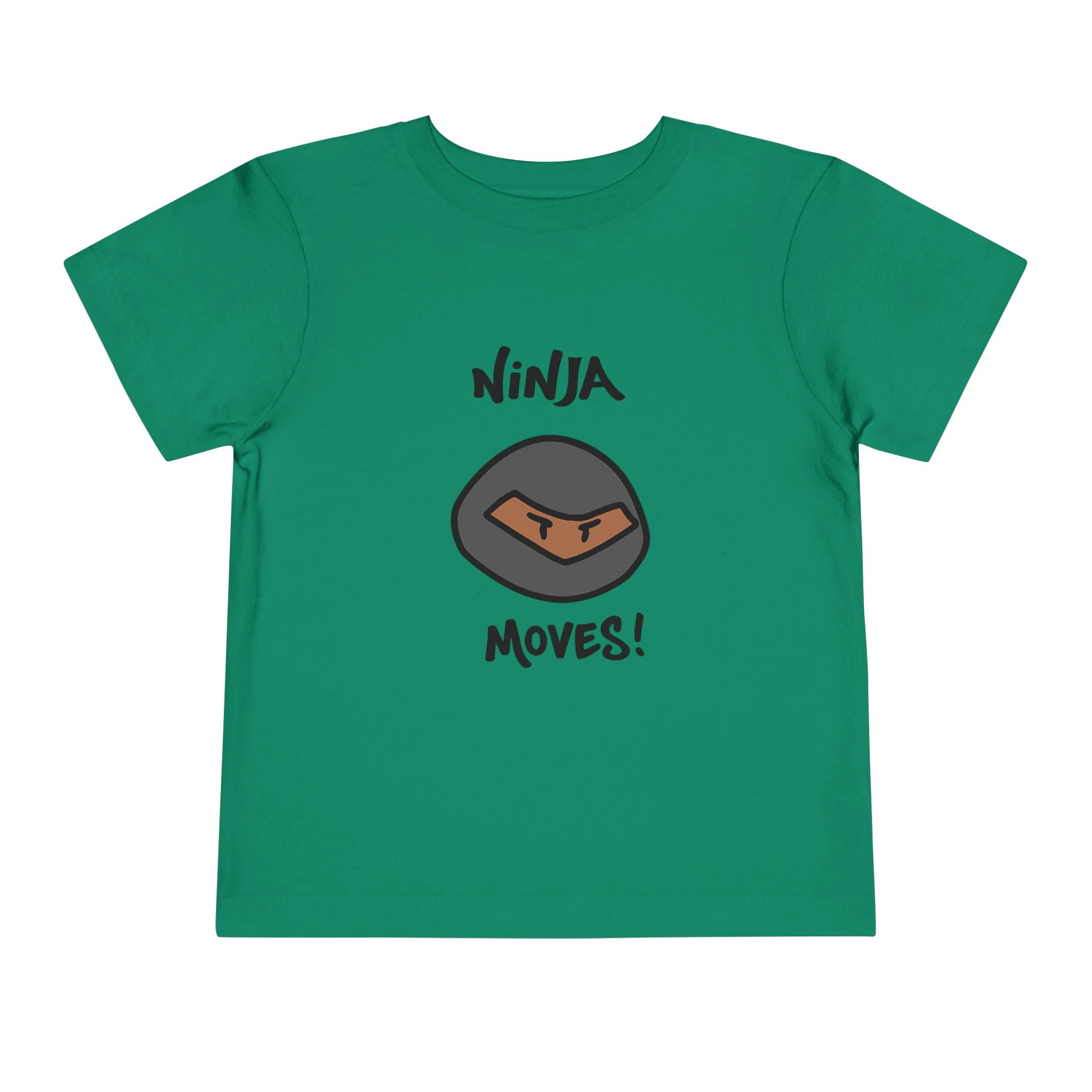 Ninja Moves Toddler Tee, Cute Kids T-Shirt, Boys and Girls Fashion, Adventure Shirt, Birthday Gift, Playful Clothing