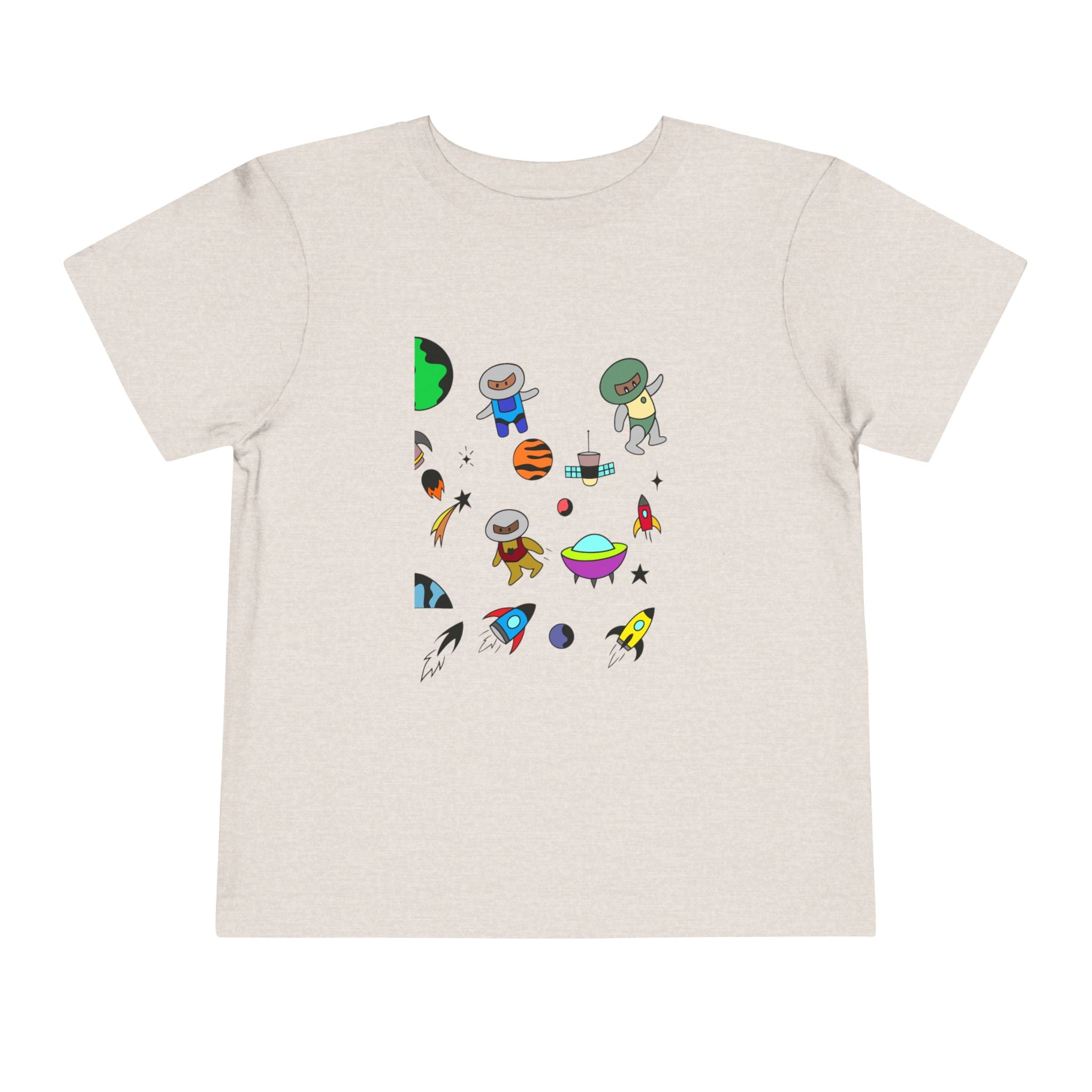Toddler Tee - Space Ninjas Graphic Print