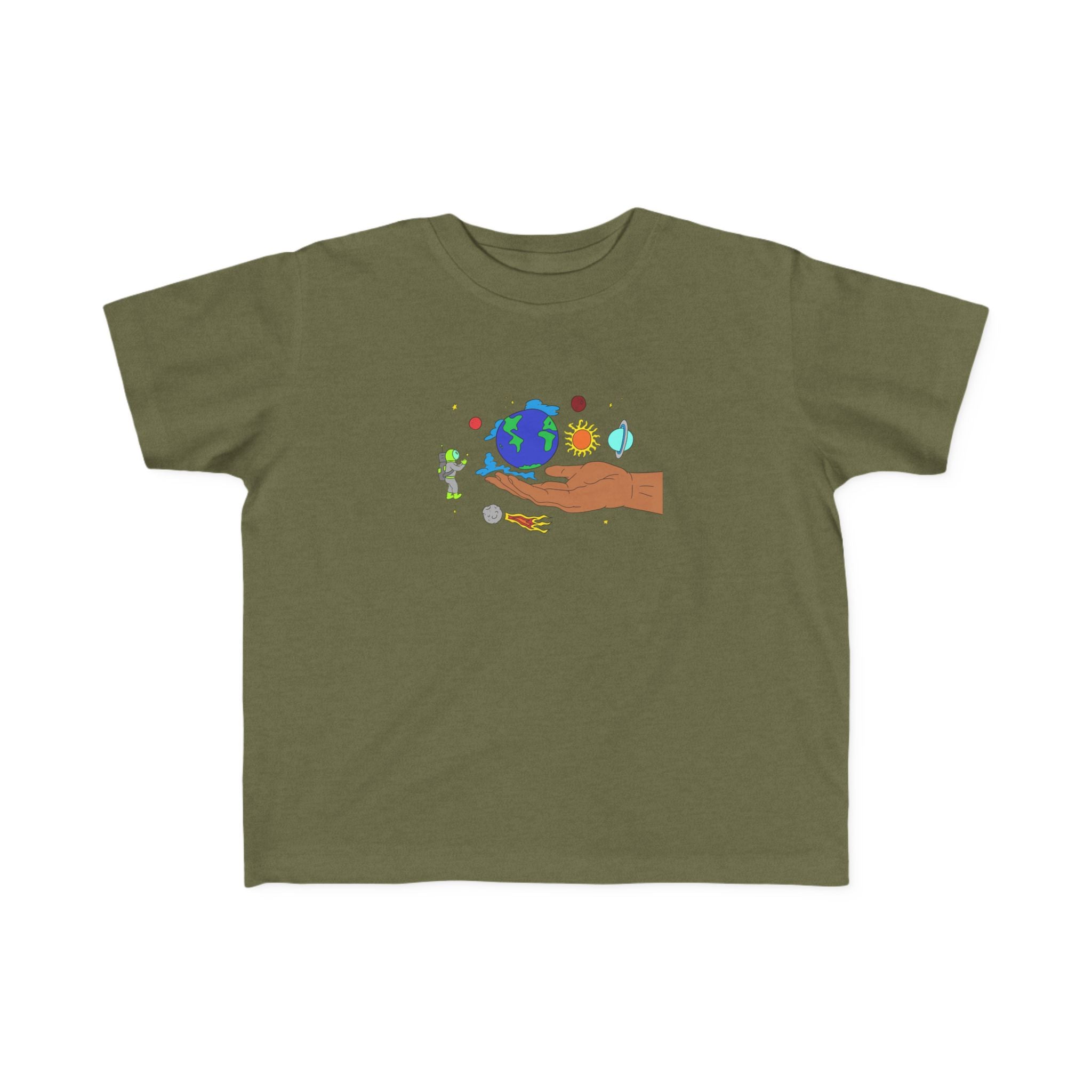 Toddler Tee - World in Hands Design