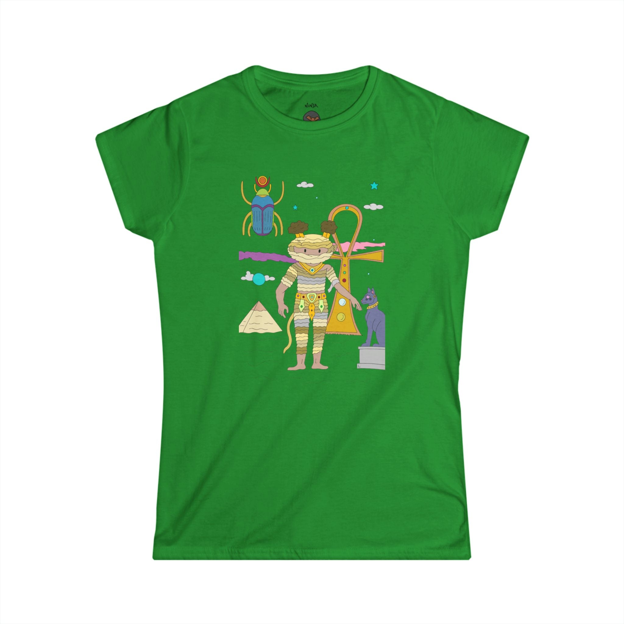 Women's Tee - Mummy Queen of the Night Halloween Shirt