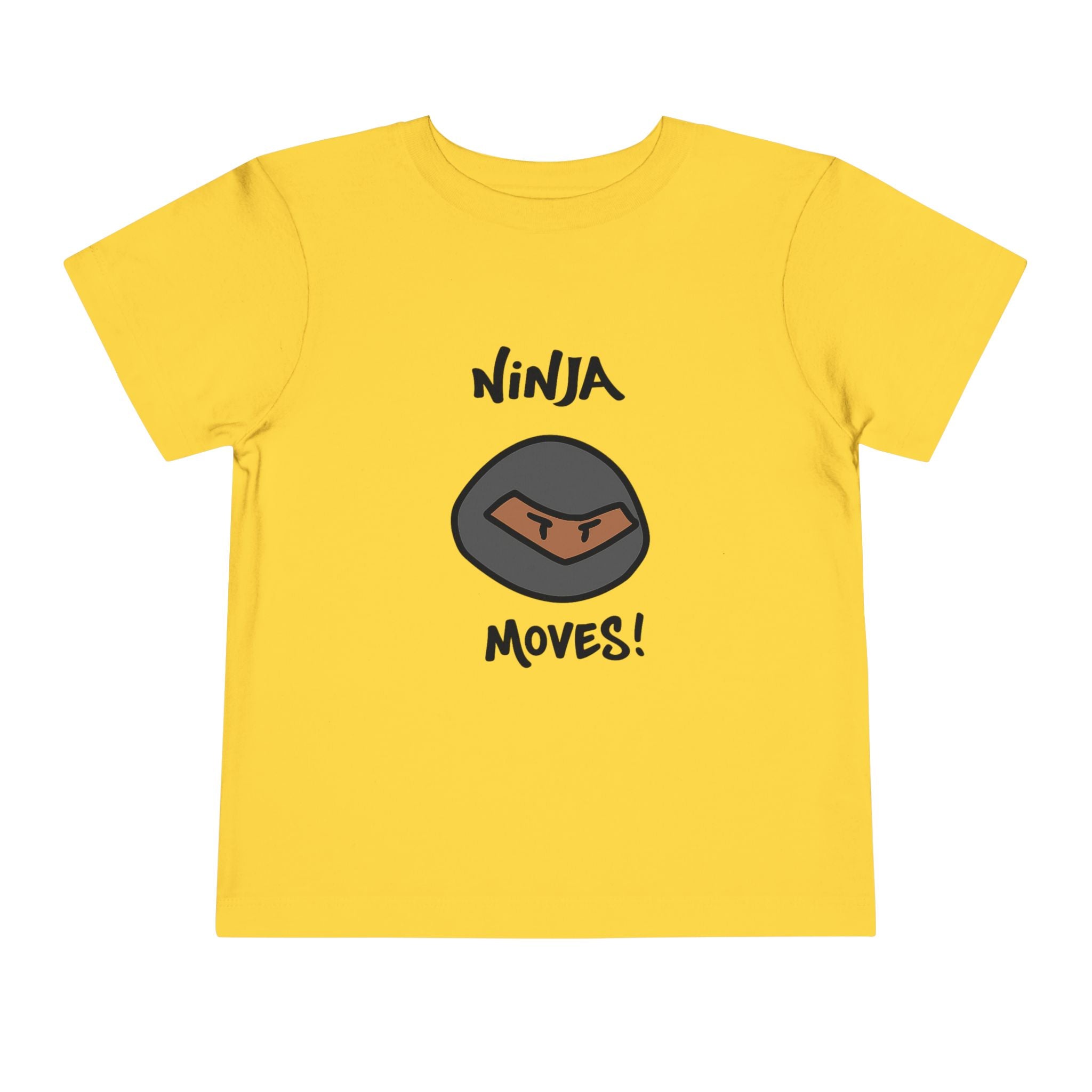Ninja Moves Toddler Tee, Cute Kids T-Shirt, Boys and Girls Fashion, Adventure Shirt, Birthday Gift, Playful Clothing