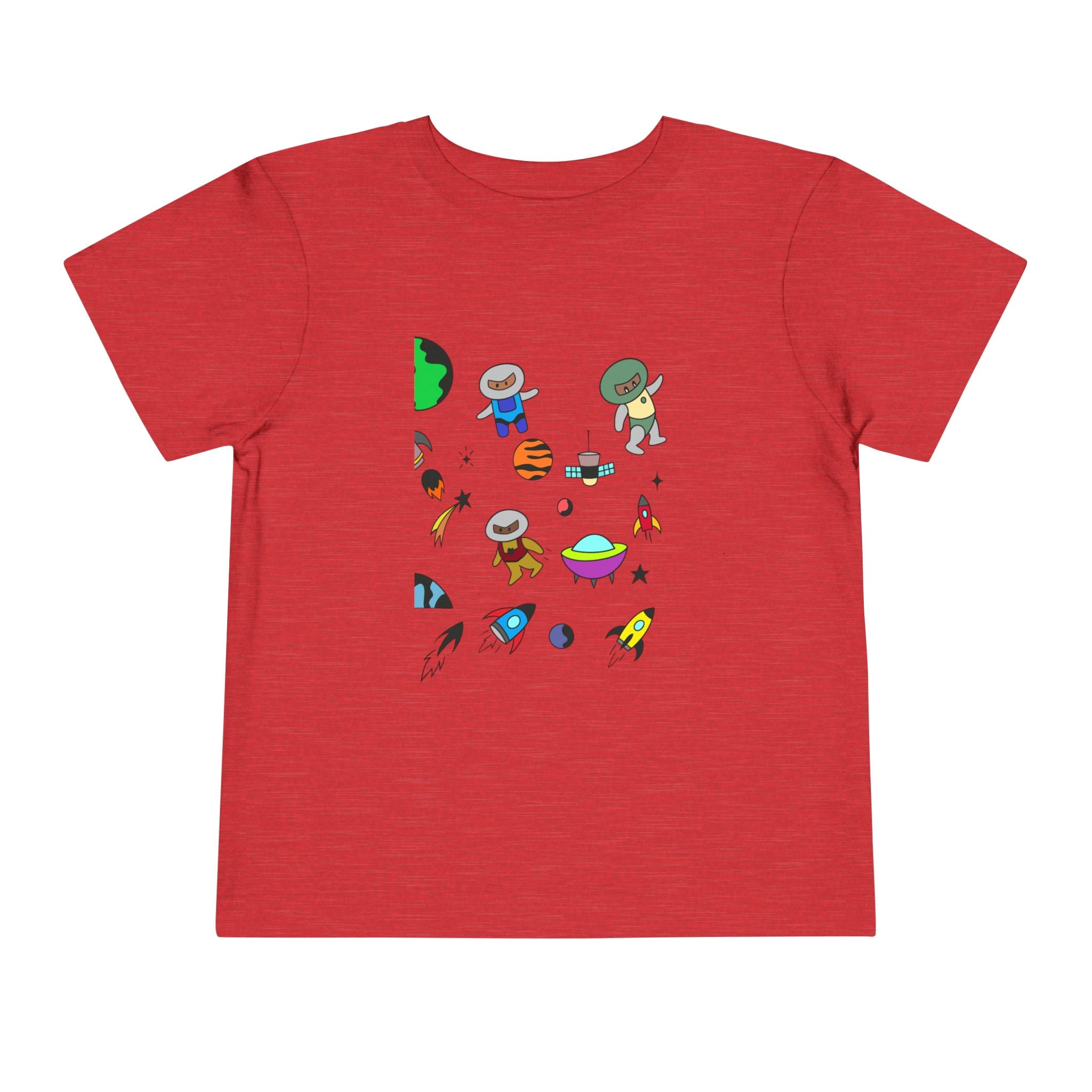 Toddler Tee - Space Ninjas Graphic Print