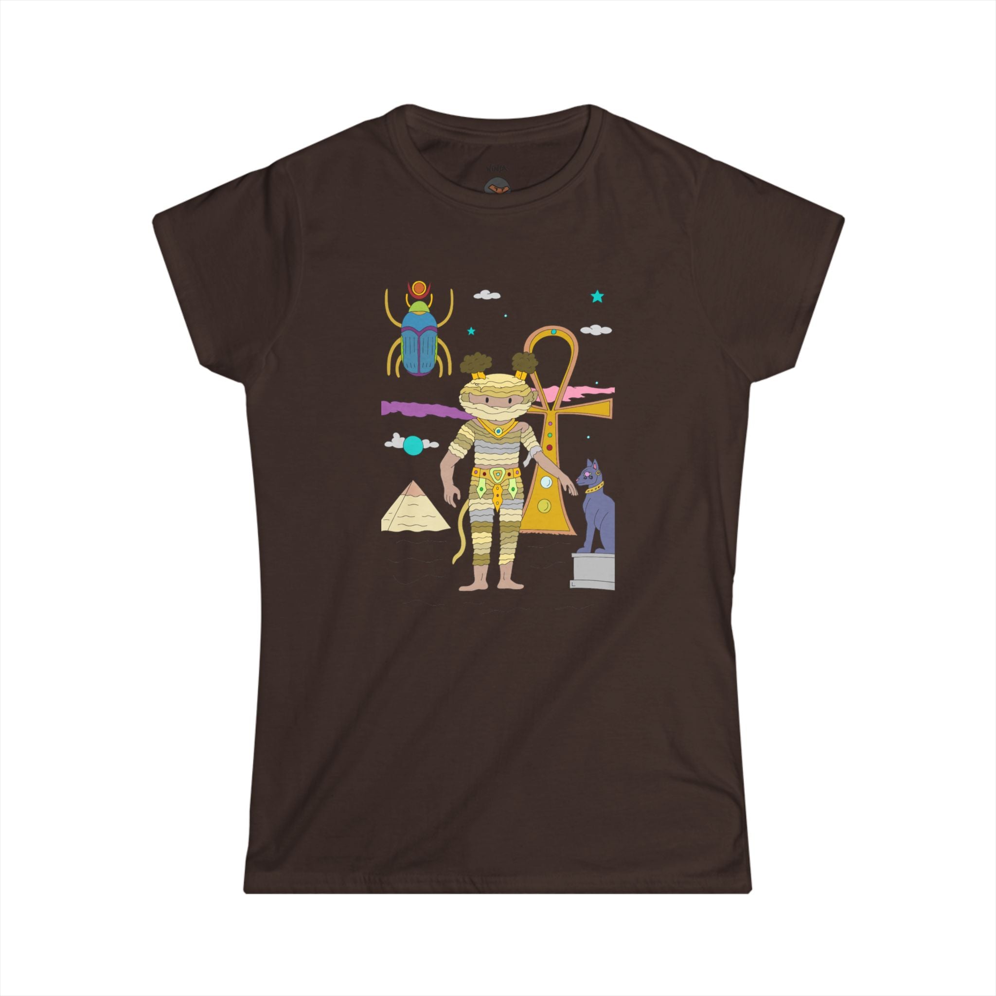 Women's Tee - Mummy Queen of the Night Halloween Shirt