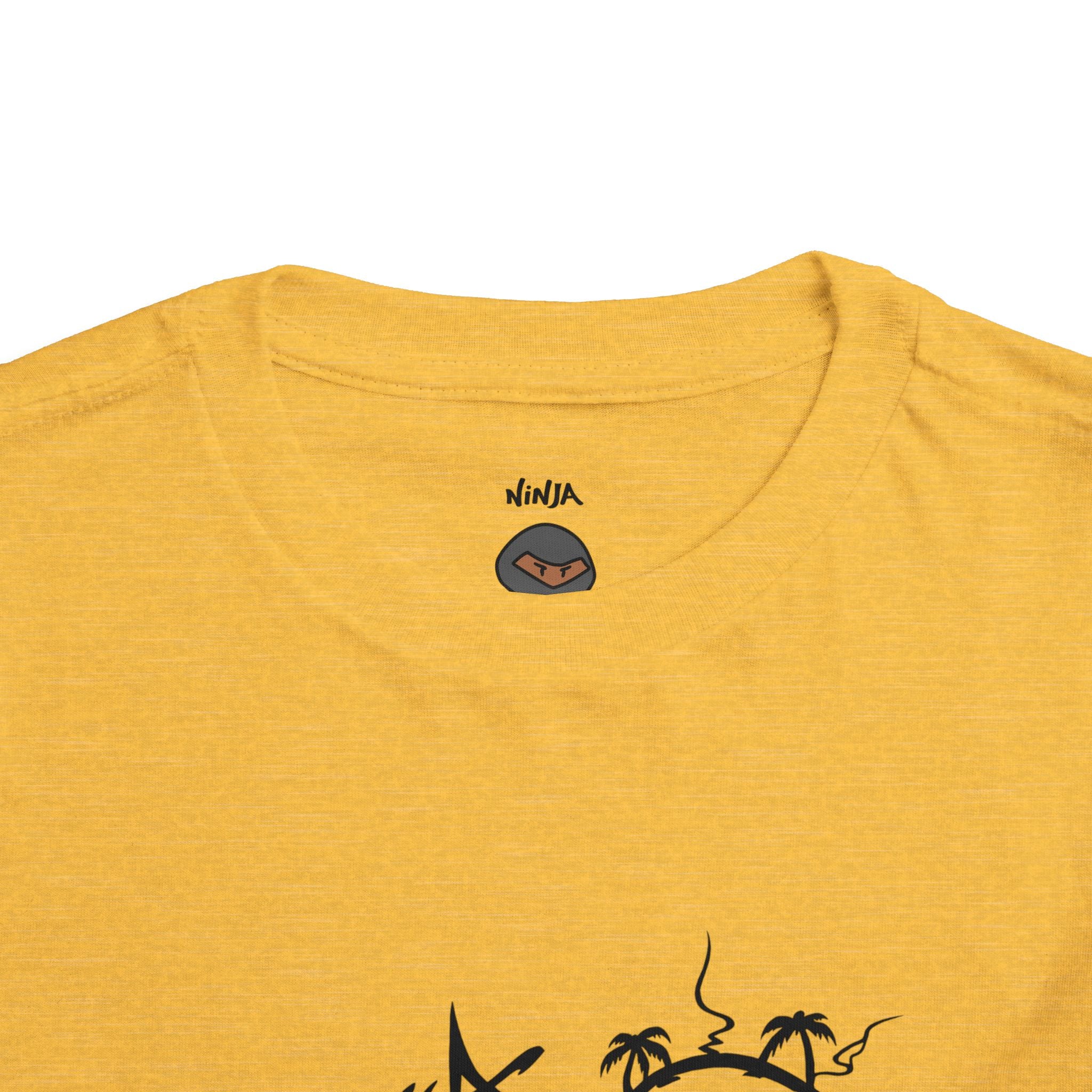 Ninja Moves Toddler Tee, Kids Graphic Shirt, Cute Toddler Clothes, Birthday Gift, Playful T-Shirt, Action Tee