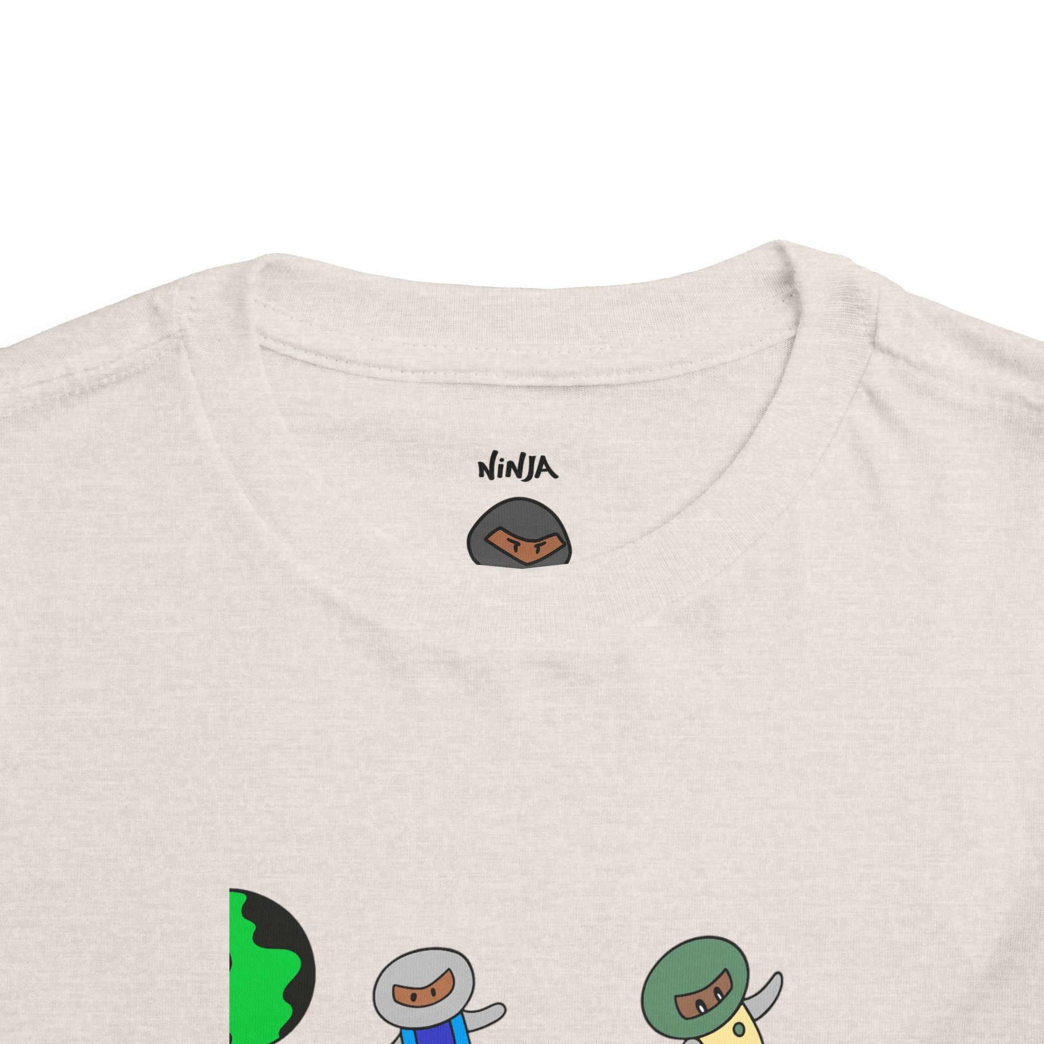 Toddler Tee - Space Ninjas Graphic Print