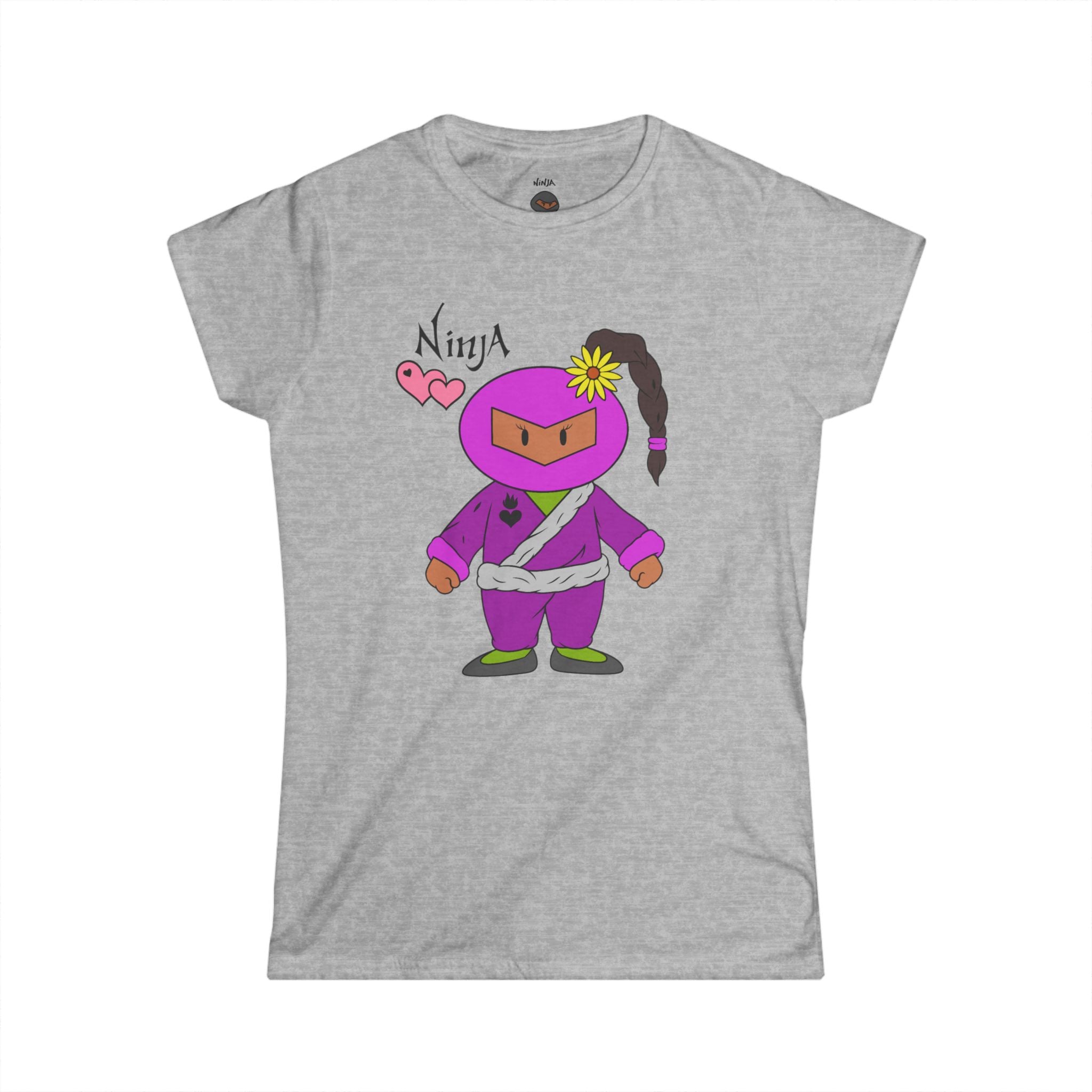 Women's Tee - Ninja Love Design