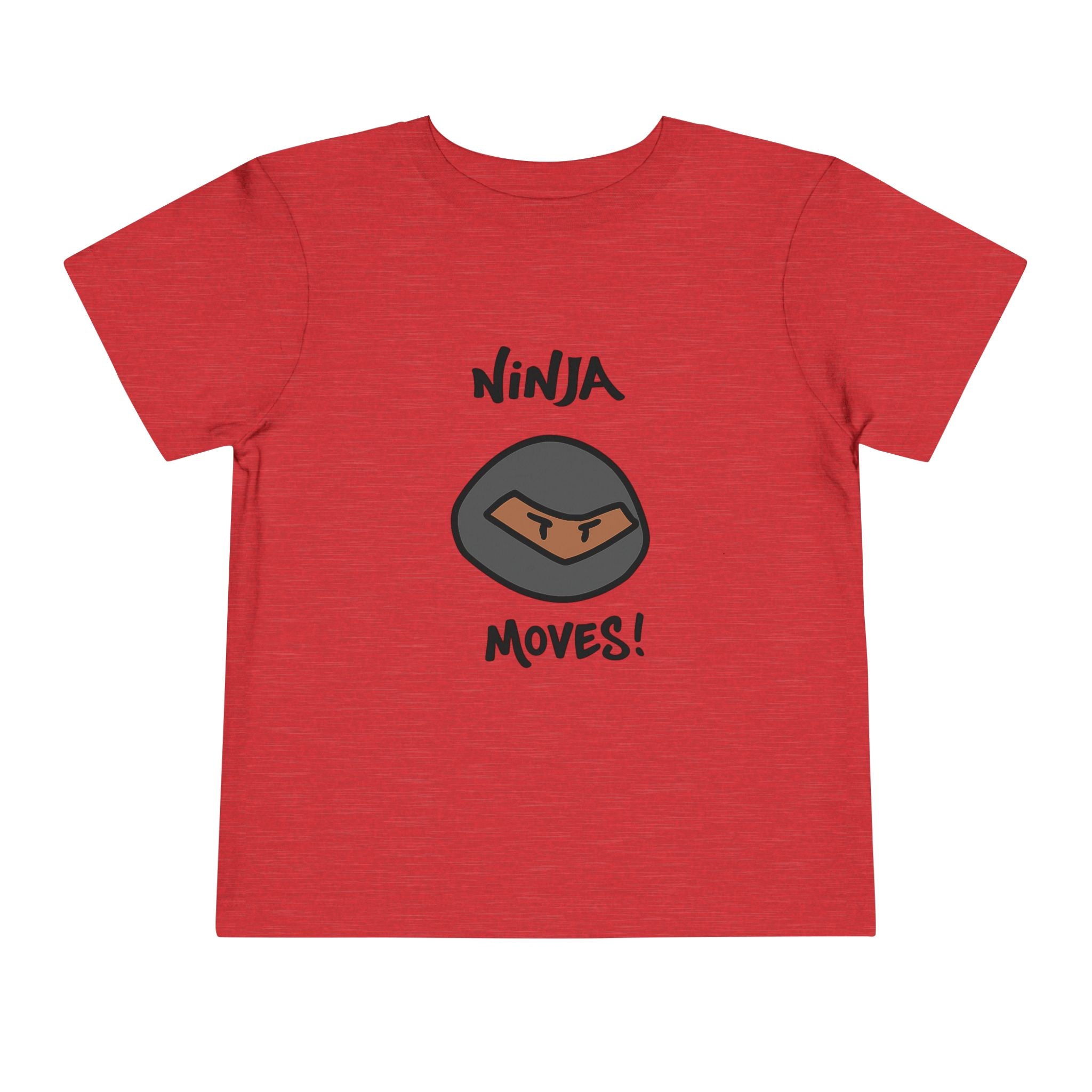 Ninja Moves Toddler Tee, Cute Kids T-Shirt, Boys and Girls Fashion, Adventure Shirt, Birthday Gift, Playful Clothing