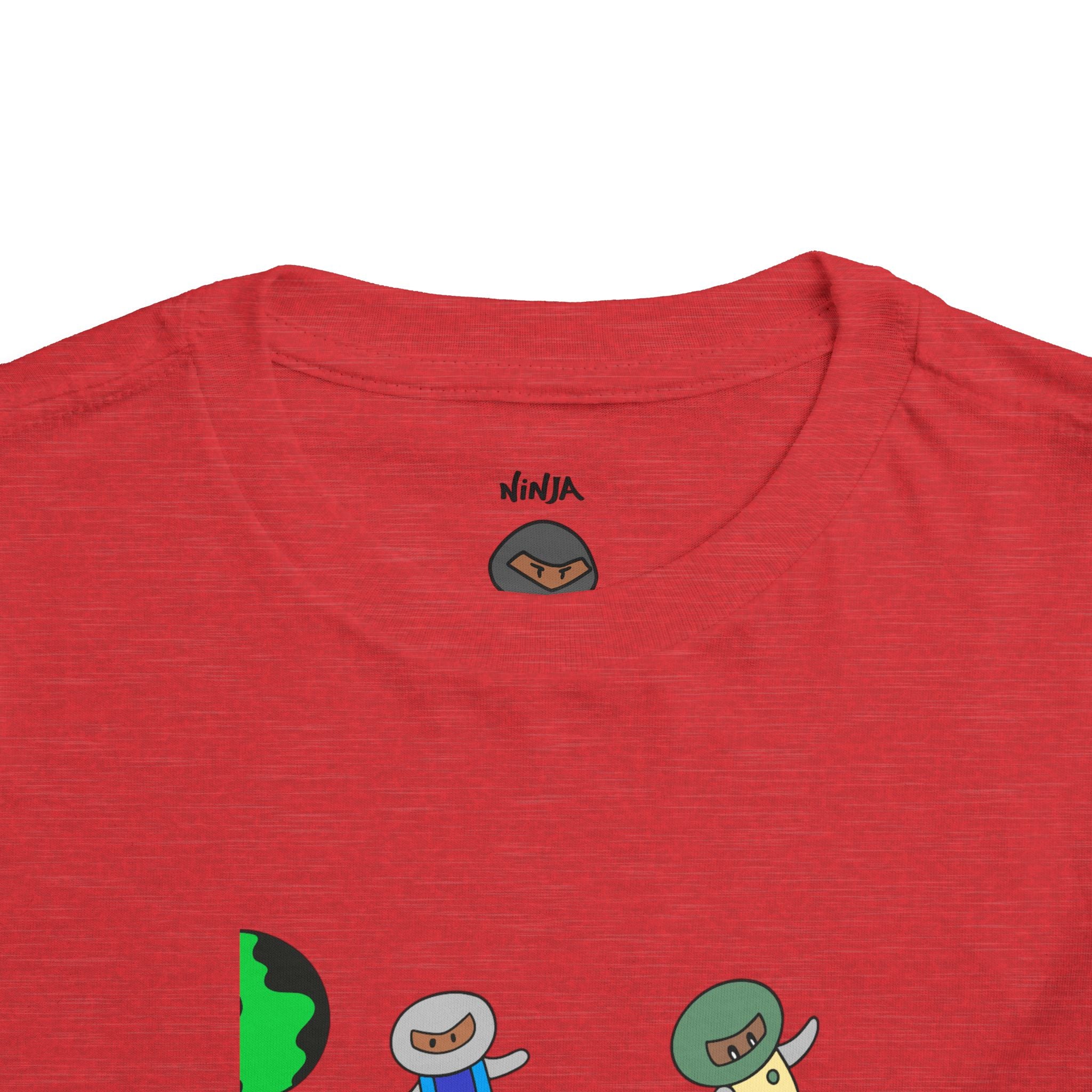 Toddler Tee - Space Ninjas Graphic Print
