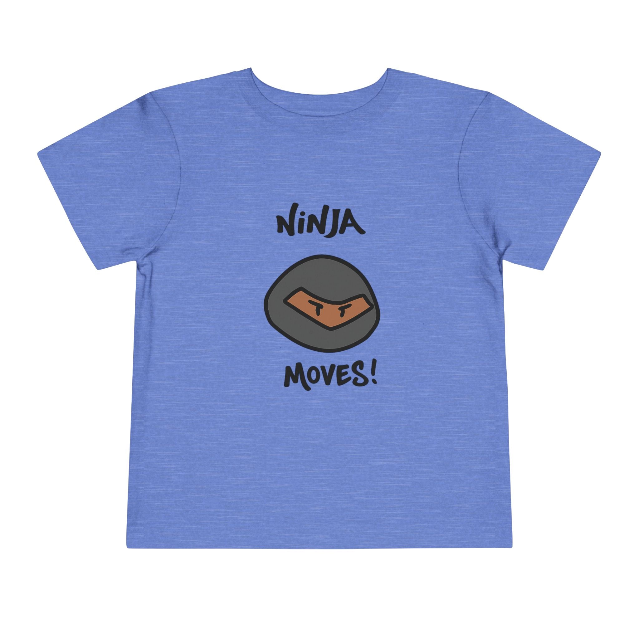 Ninja Moves Toddler Tee, Cute Kids T-Shirt, Boys and Girls Fashion, Adventure Shirt, Birthday Gift, Playful Clothing