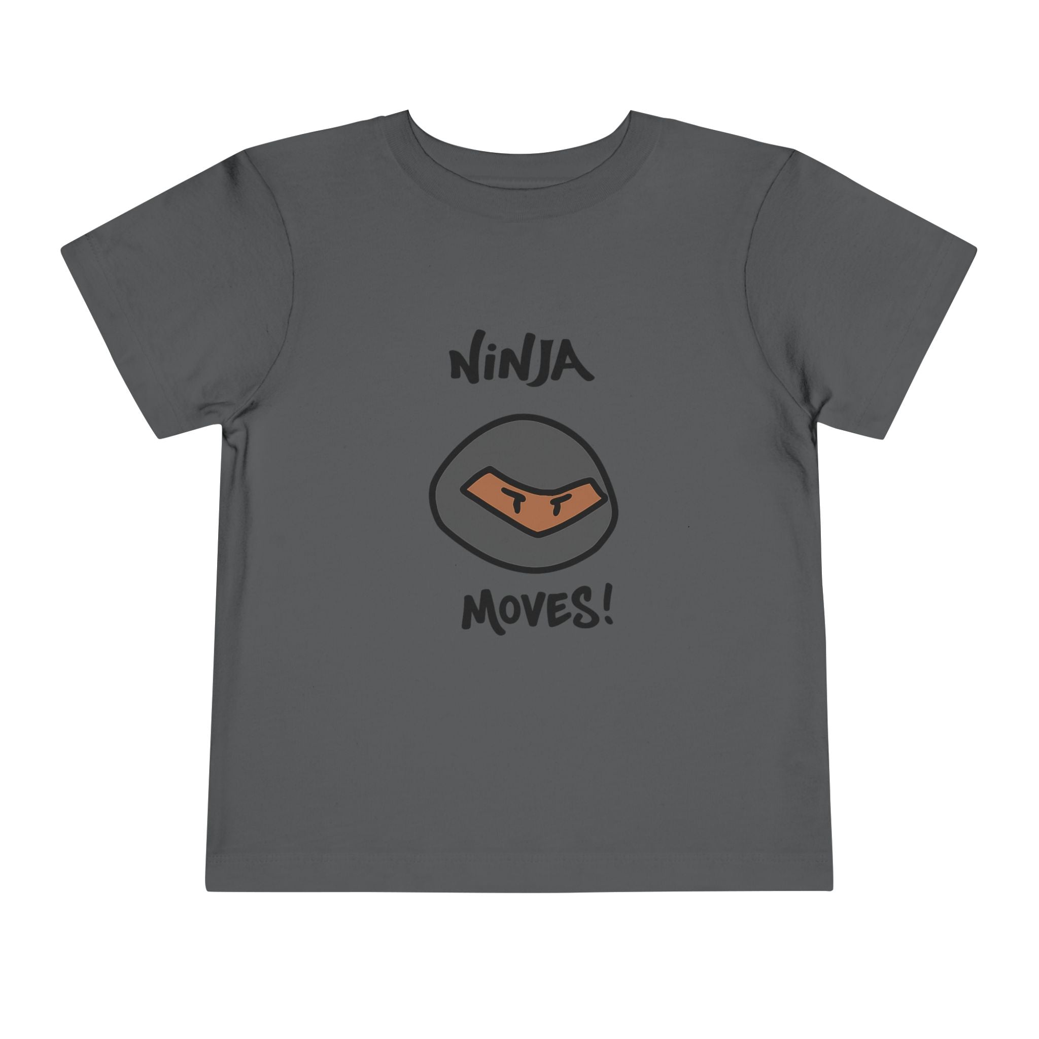 Ninja Moves Toddler Tee, Cute Kids T-Shirt, Boys and Girls Fashion, Adventure Shirt, Birthday Gift, Playful Clothing