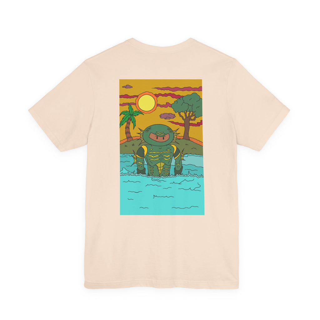Ninja from the Black Lagoon Tee, Unisex Graphic T-Shirt, Retro Horror Shirt, Unique Gift for Fans, Summer Casual Wear