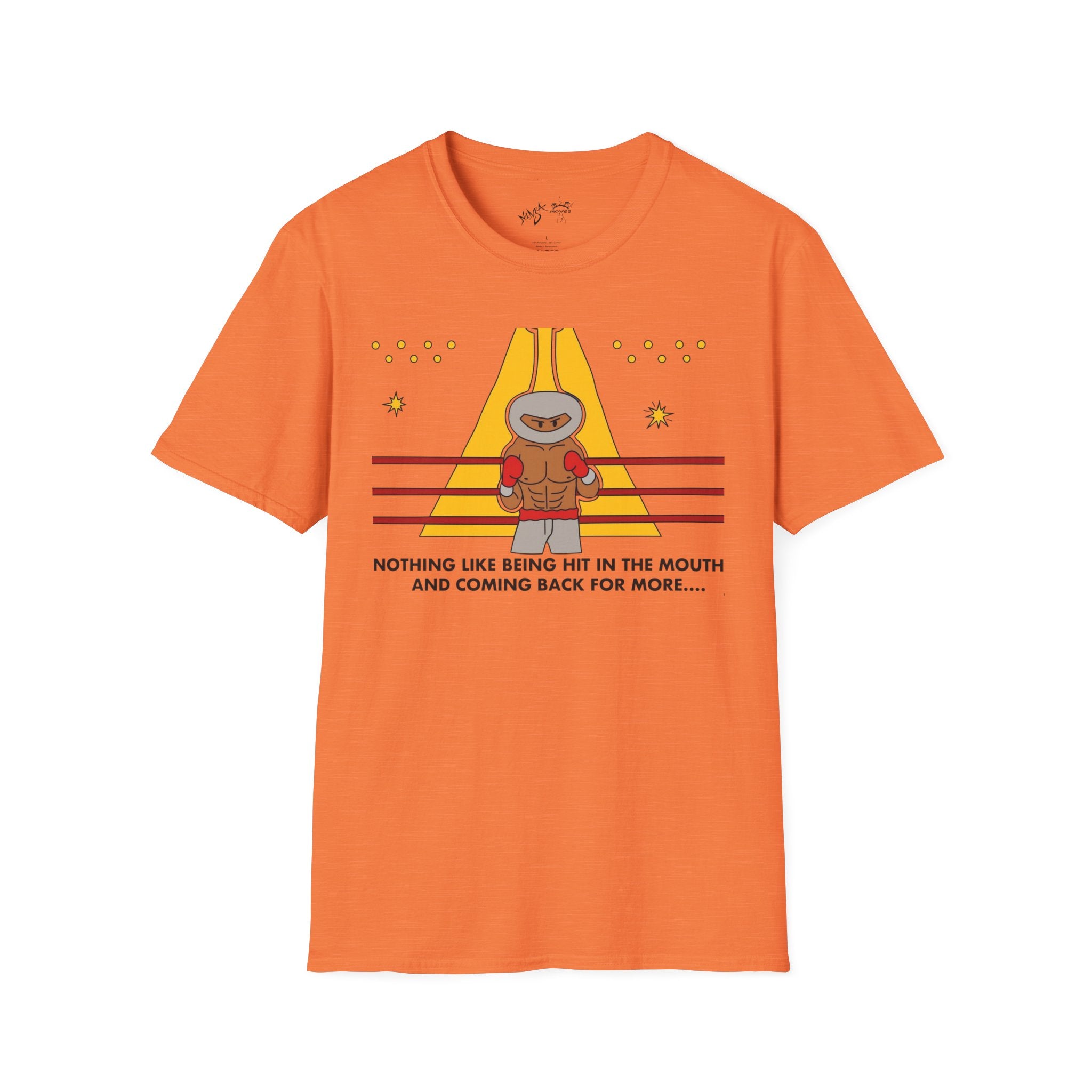 Unisex Softstyle T-Shirt - Hit in the Mouth Design