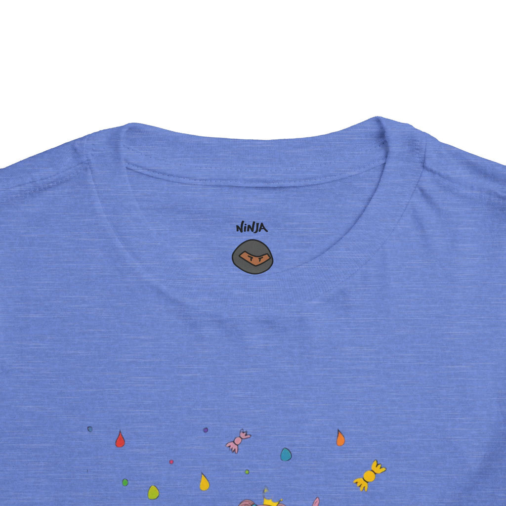 Lemon Gum Drop Princess Unicorn Toddler Tee