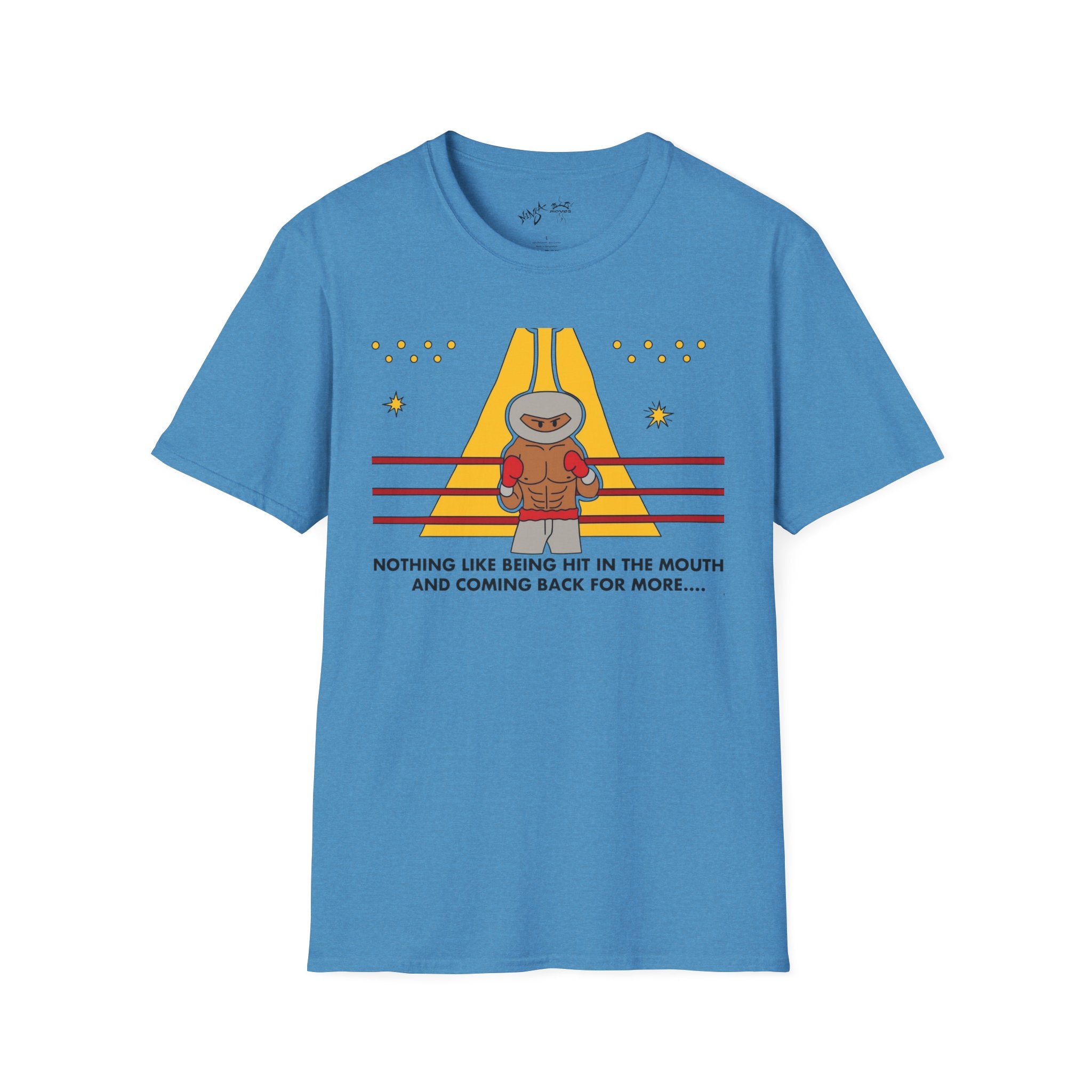 Unisex Softstyle T-Shirt - Hit in the Mouth Design
