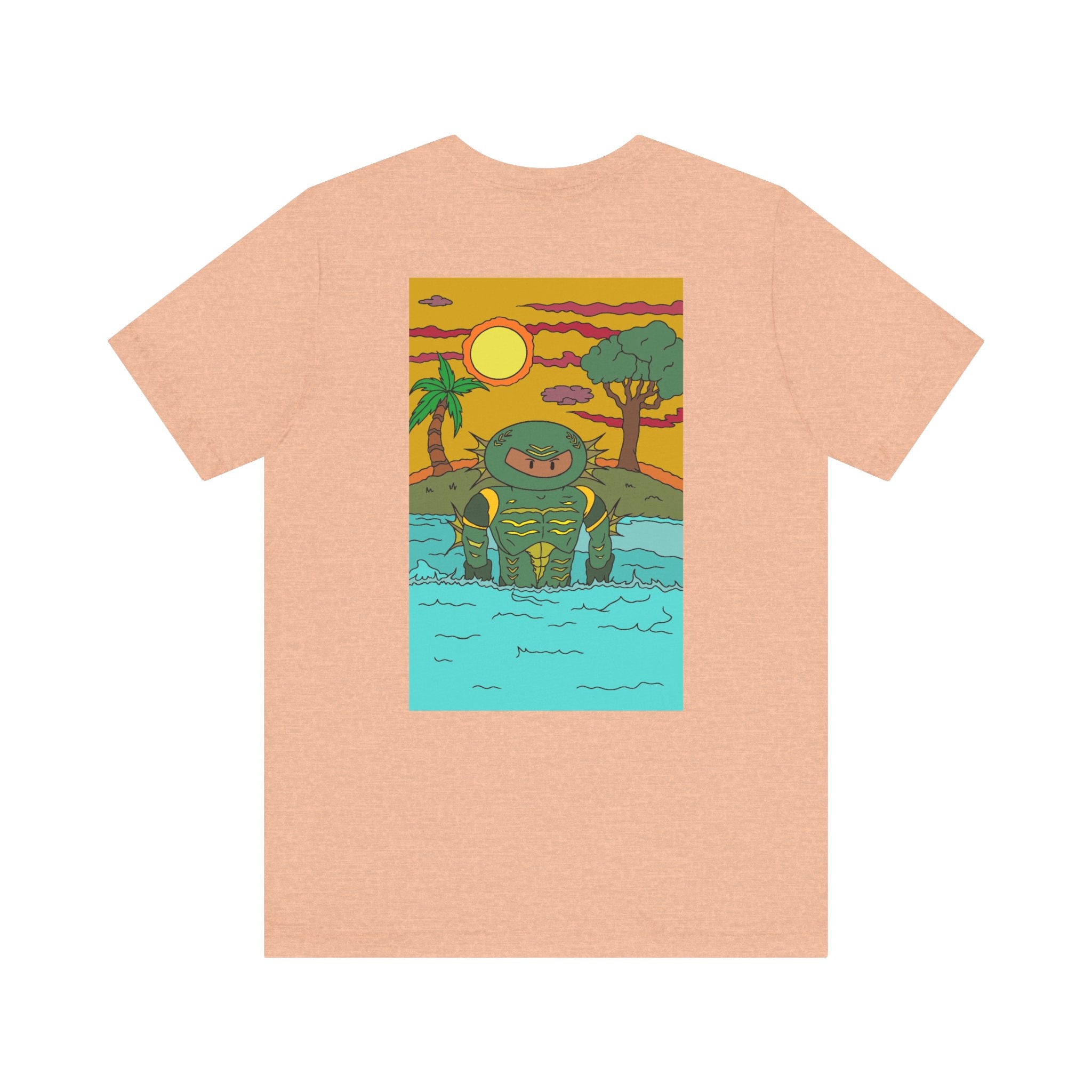 Ninja from the Black Lagoon Tee, Unisex Graphic T-Shirt, Retro Horror Shirt, Unique Gift for Fans, Summer Casual Wear