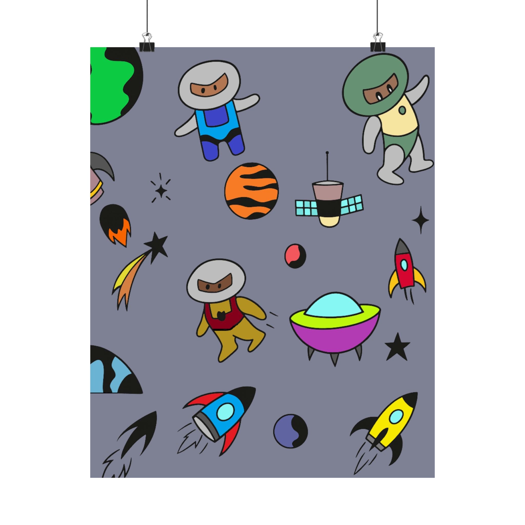 Matte Vertical Posters