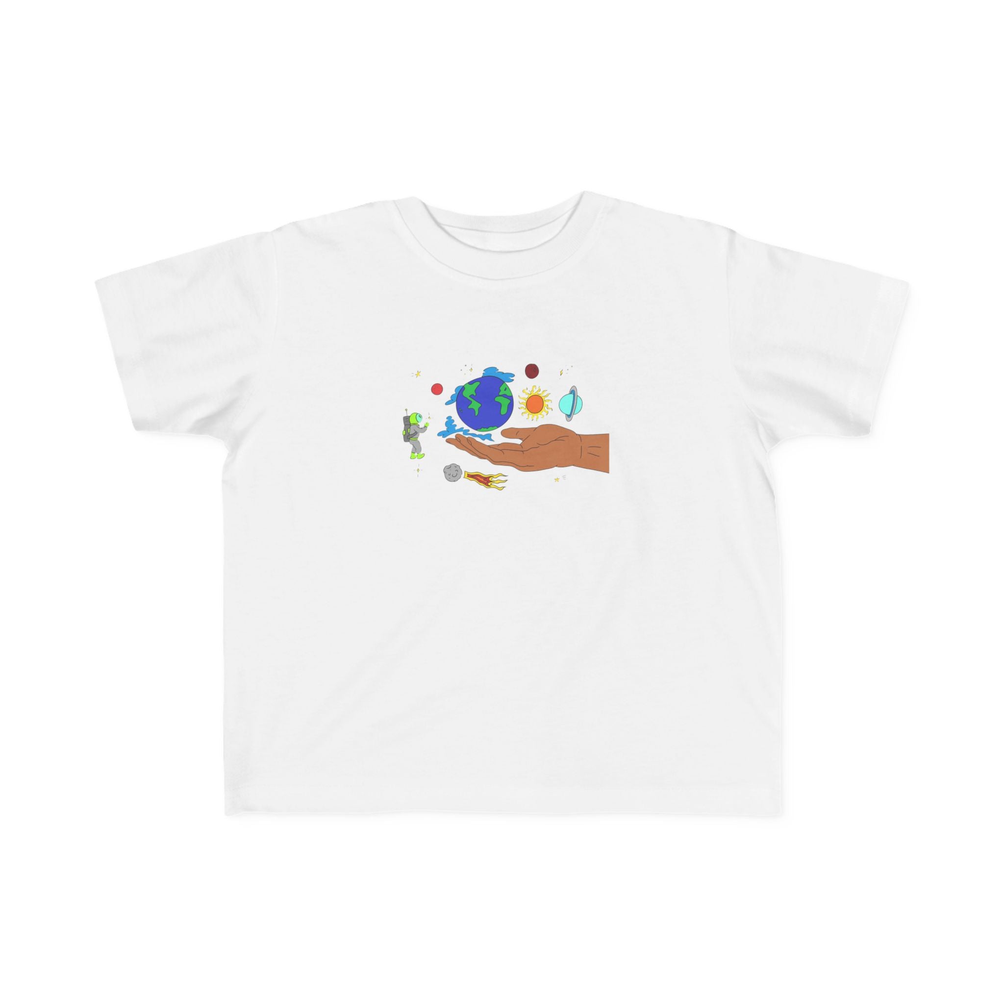 Toddler Tee - World in Hands Design