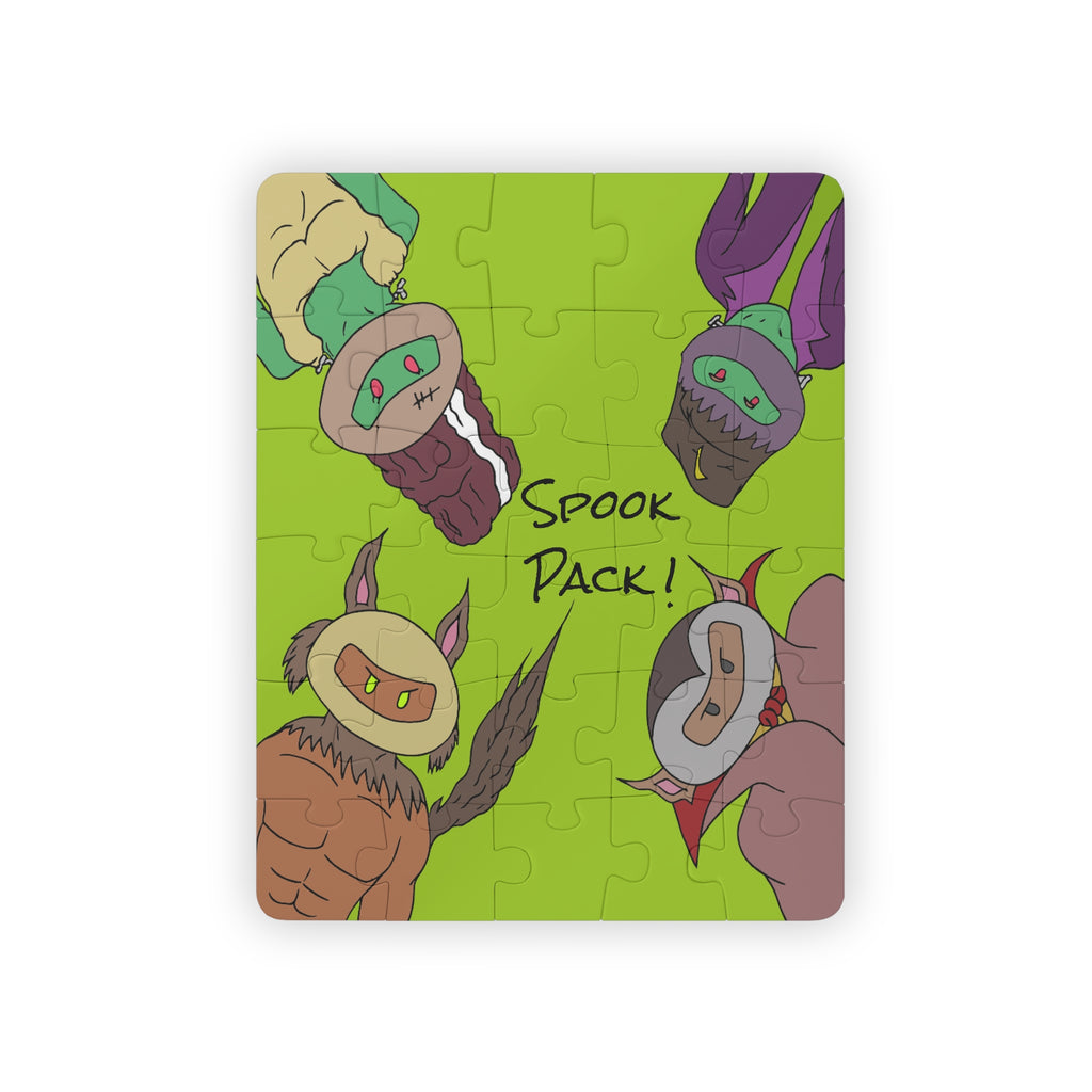 Kids' Spook Pack Puzzle | Fun Halloween Activity, Educational Family Game, Trick-or-Treat Gift, Kids Playtime, Seasonal Decor