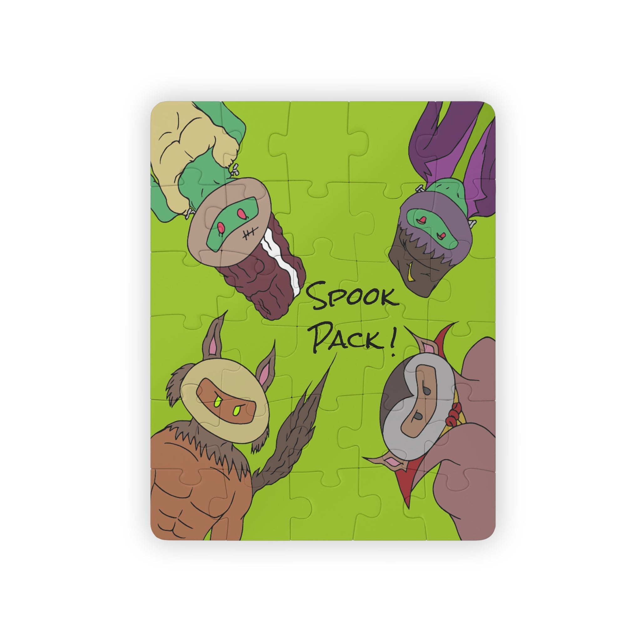 Kids' Spook Pack Puzzle | Fun Halloween Activity, Educational Family Game, Trick-or-Treat Gift, Kids Playtime, Seasonal Decor