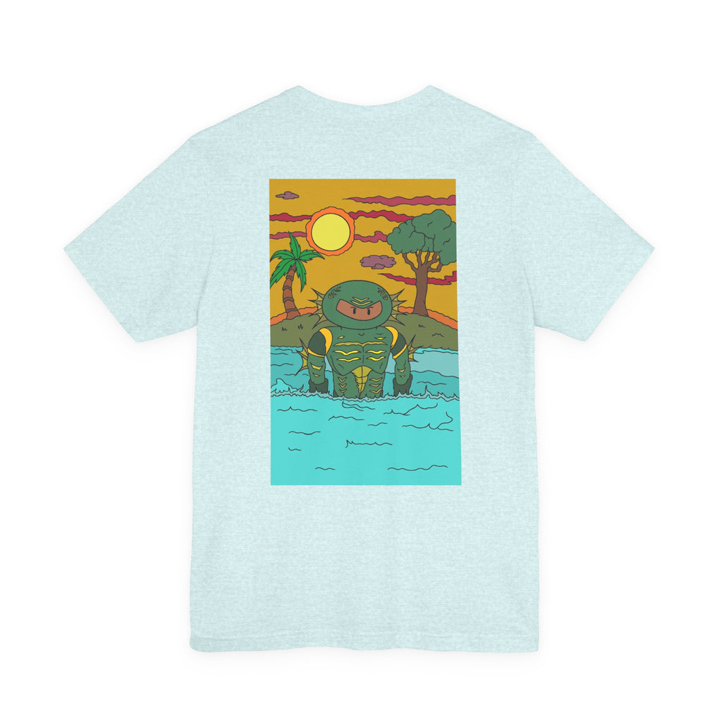 Ninja from the Black Lagoon Tee, Unisex Graphic T-Shirt, Retro Horror Shirt, Unique Gift for Fans, Summer Casual Wear