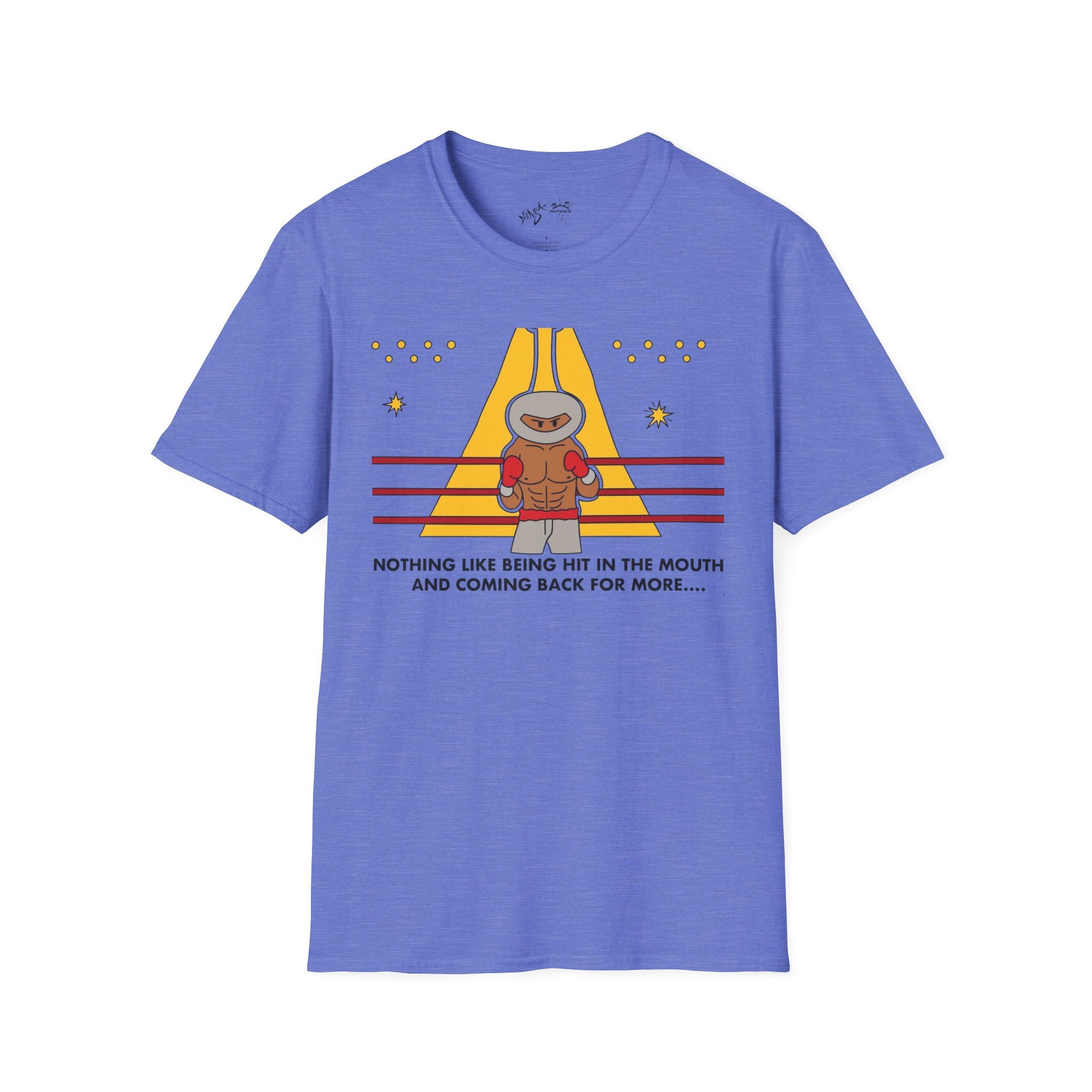 Unisex Softstyle T-Shirt - Hit in the Mouth Design