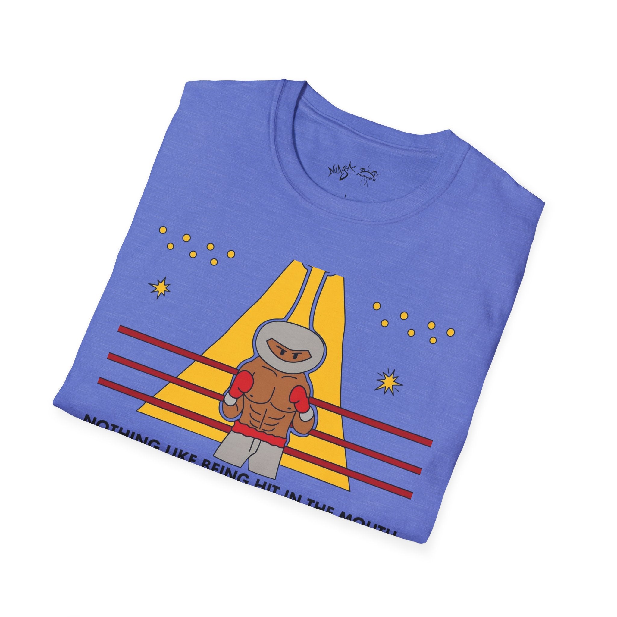 Unisex Softstyle T-Shirt - Hit in the Mouth Design