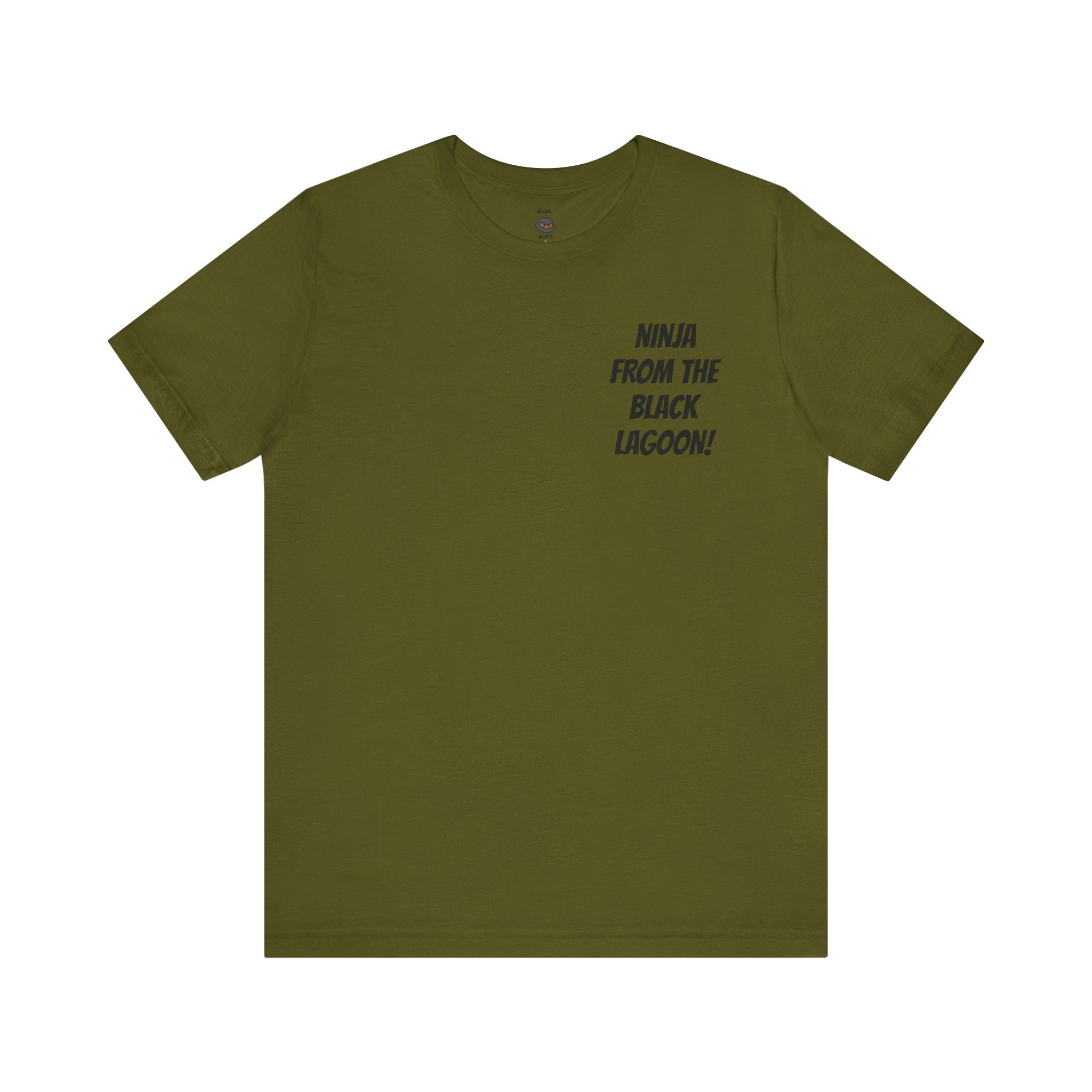 Ninja from the Black Lagoon Tee, Unisex Graphic T-Shirt, Retro Horror Shirt, Unique Gift for Fans, Summer Casual Wear