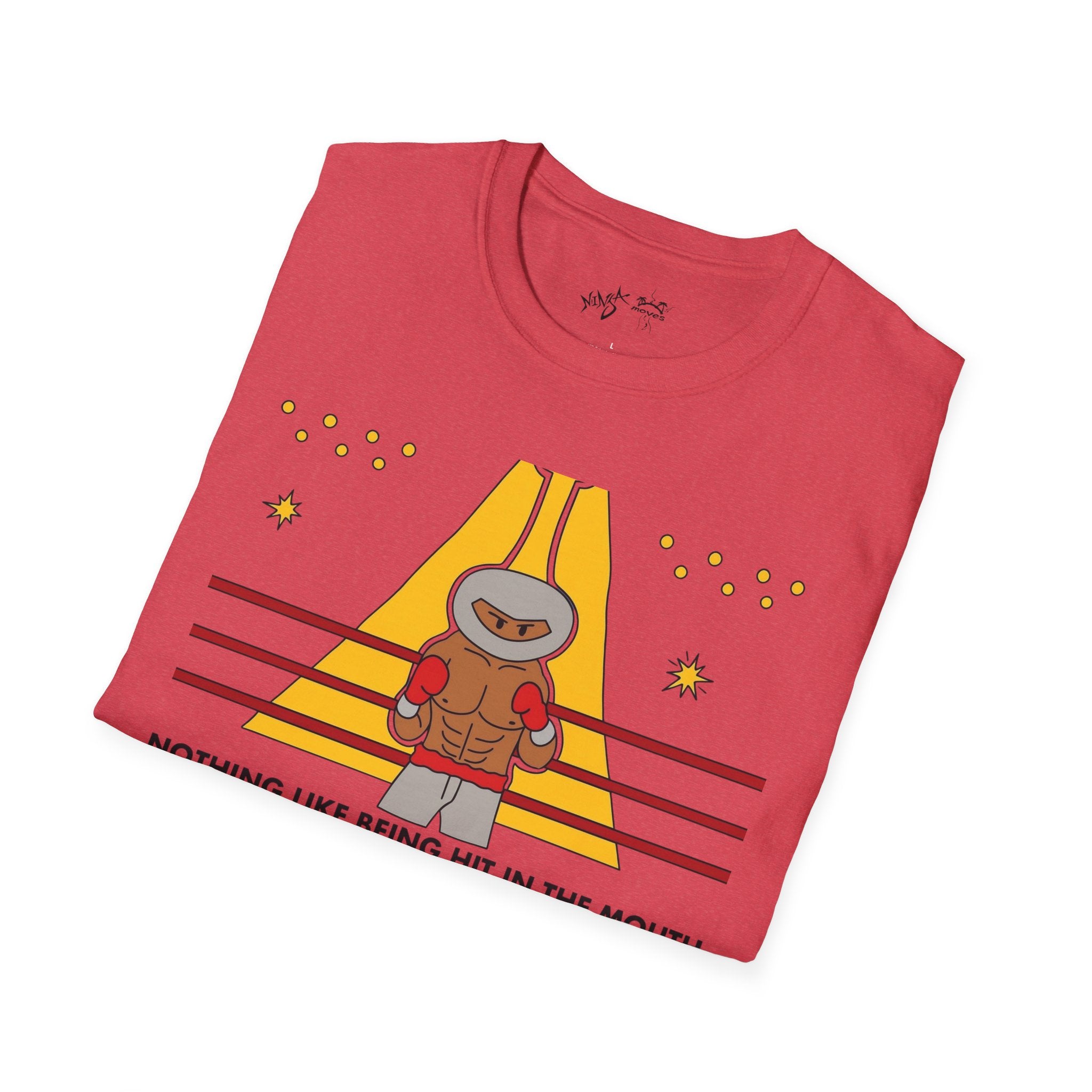 Unisex Softstyle T-Shirt - Hit in the Mouth Design