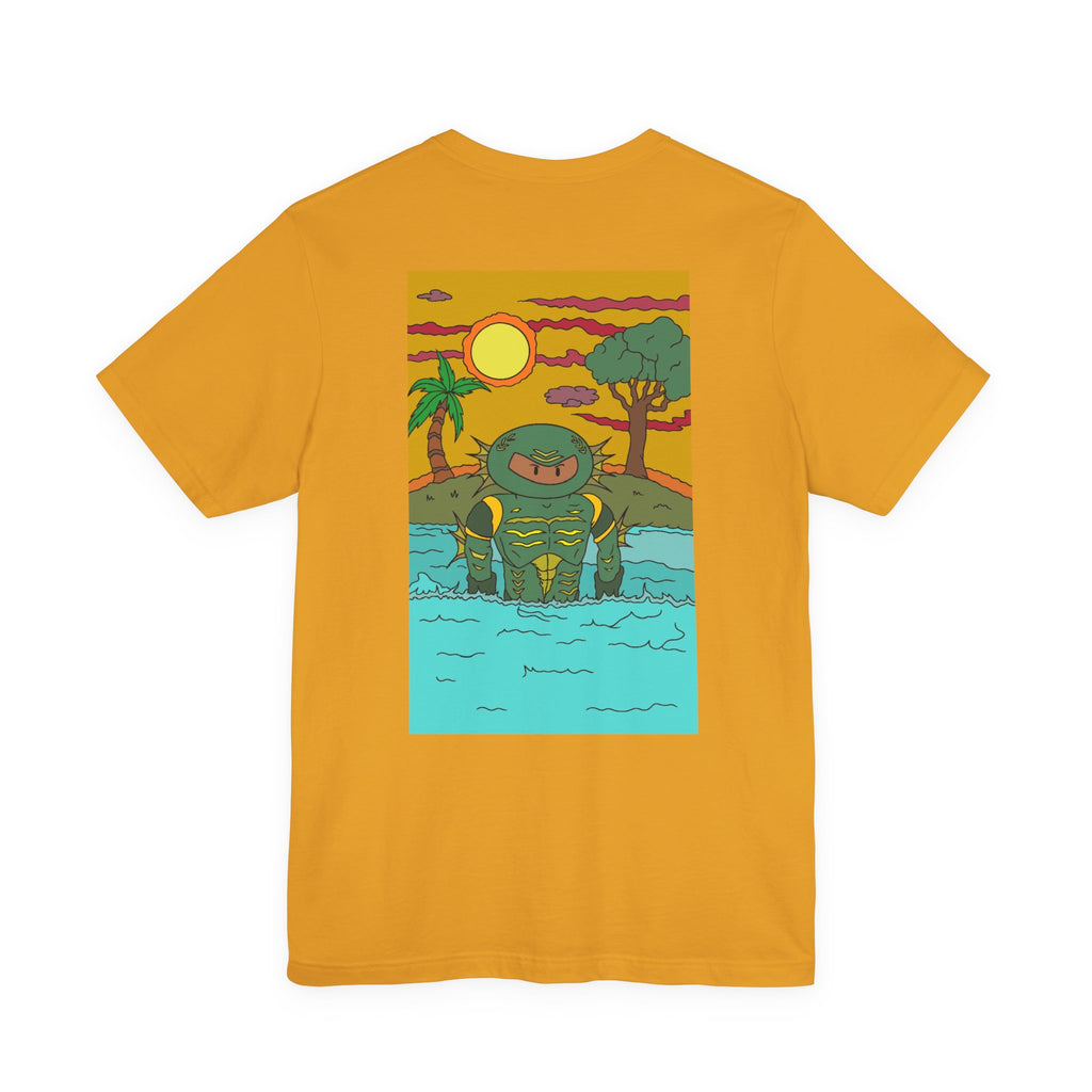 Ninja from the Black Lagoon Tee, Unisex Graphic T-Shirt, Retro Horror Shirt, Unique Gift for Fans, Summer Casual Wear