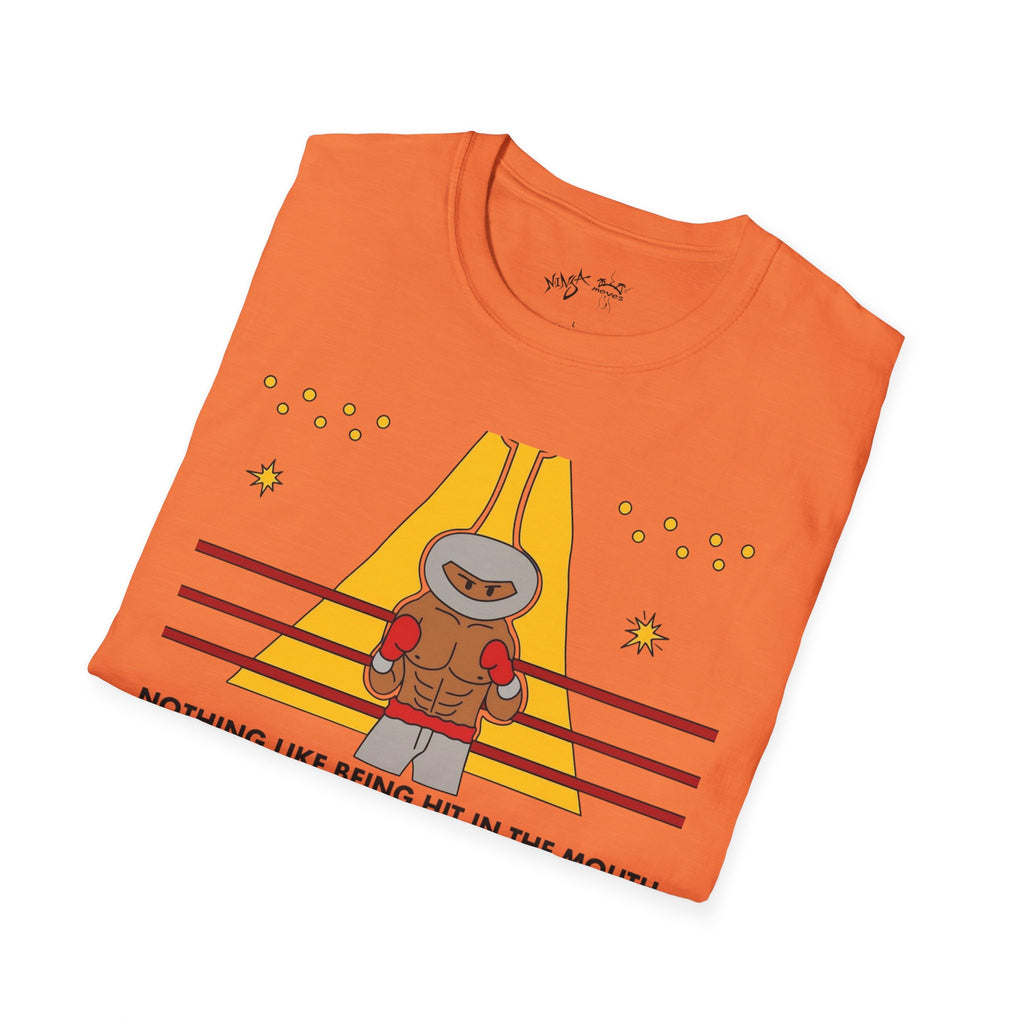 Unisex Softstyle T-Shirt - Hit in the Mouth Design