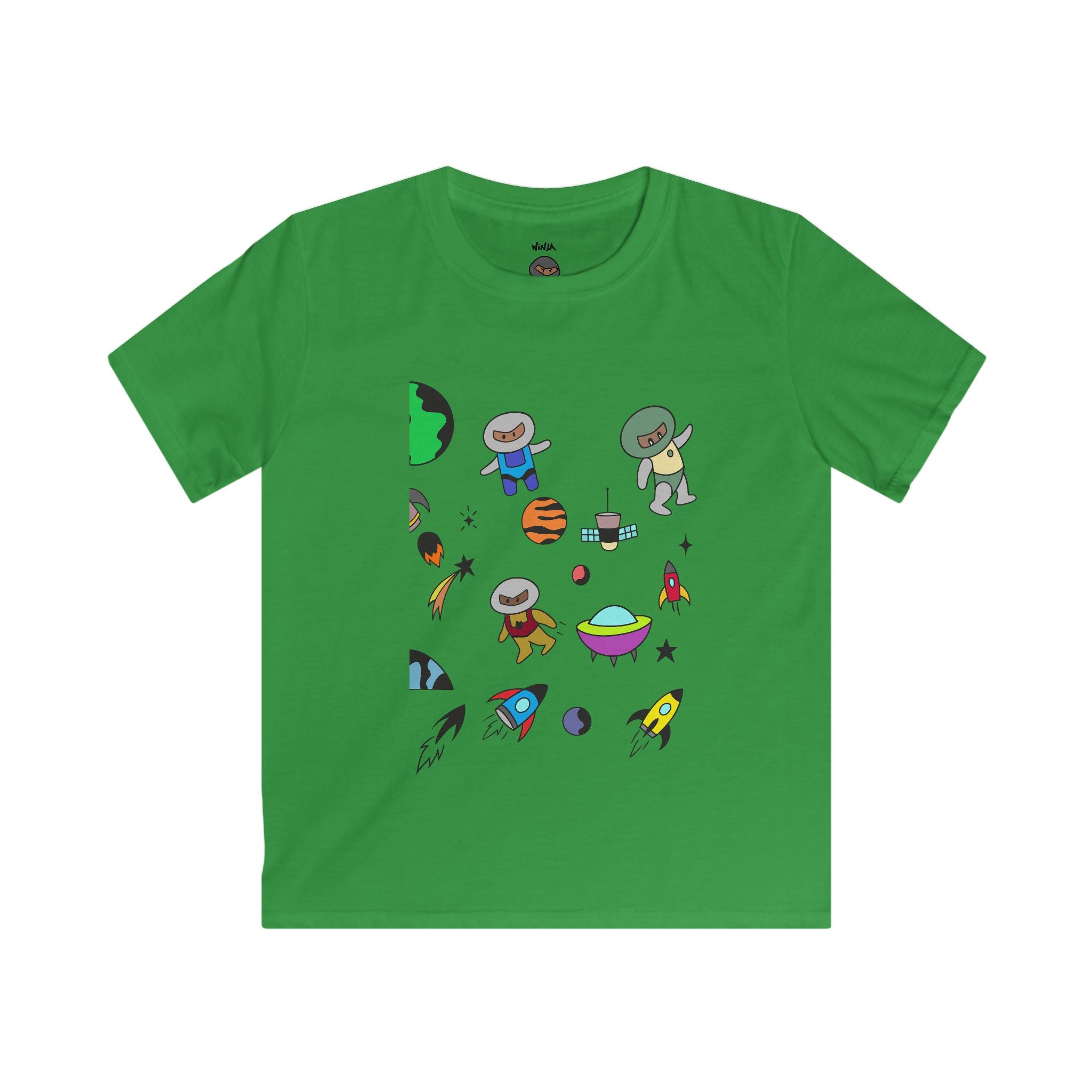 Kids Tee - Space Ninjas Print