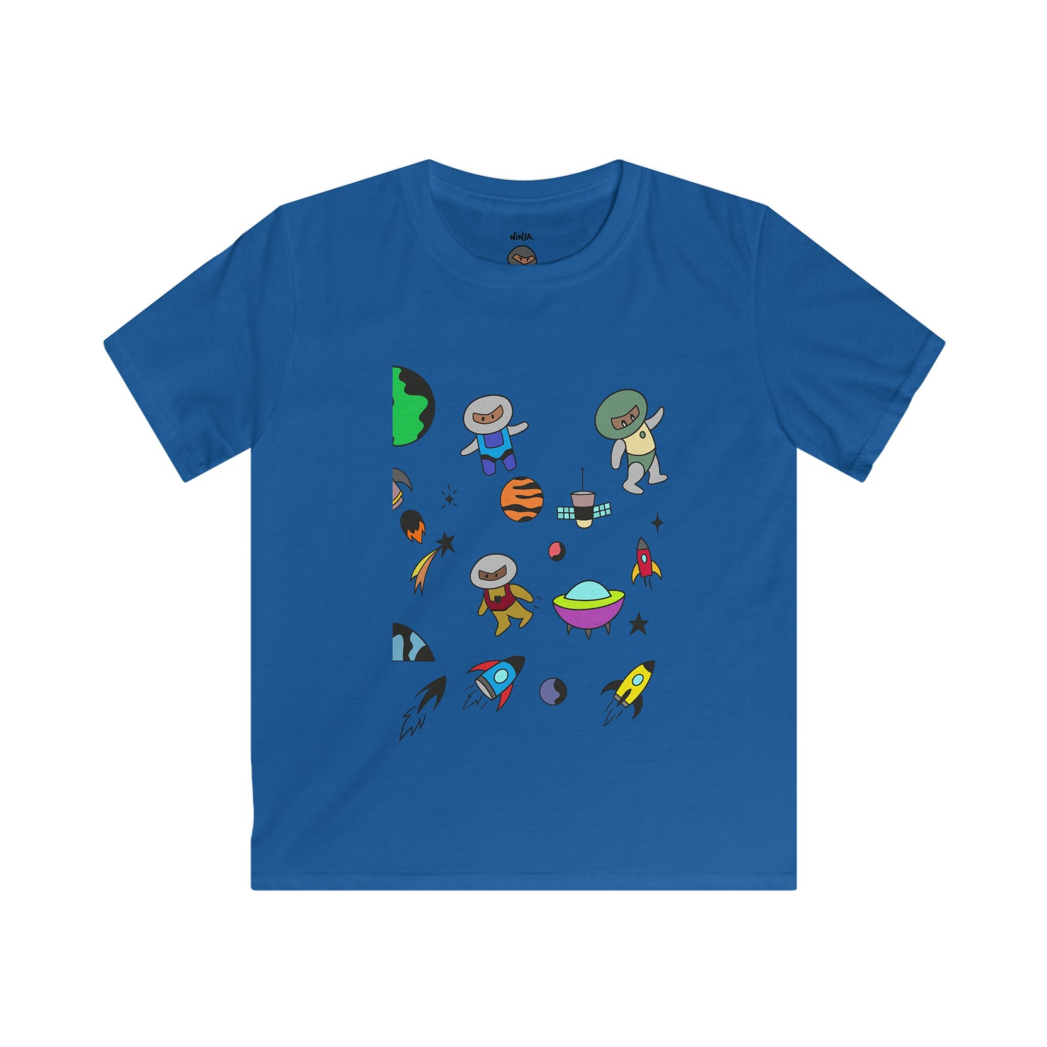 Kids Tee - Space Ninjas Print