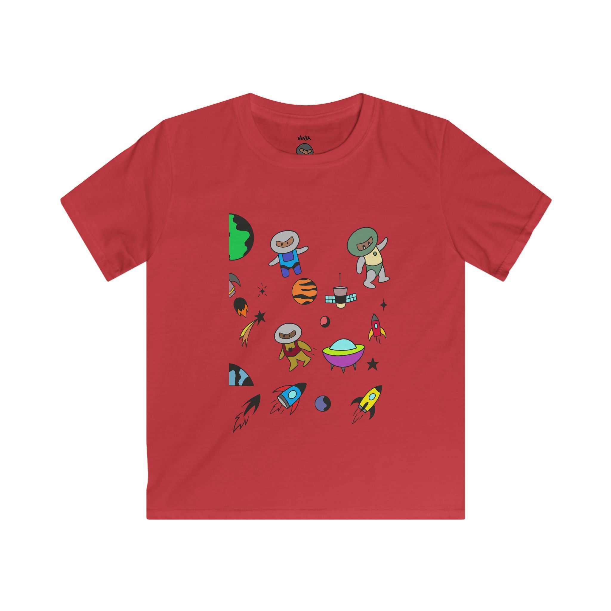 Kids Tee - Space Ninjas Print