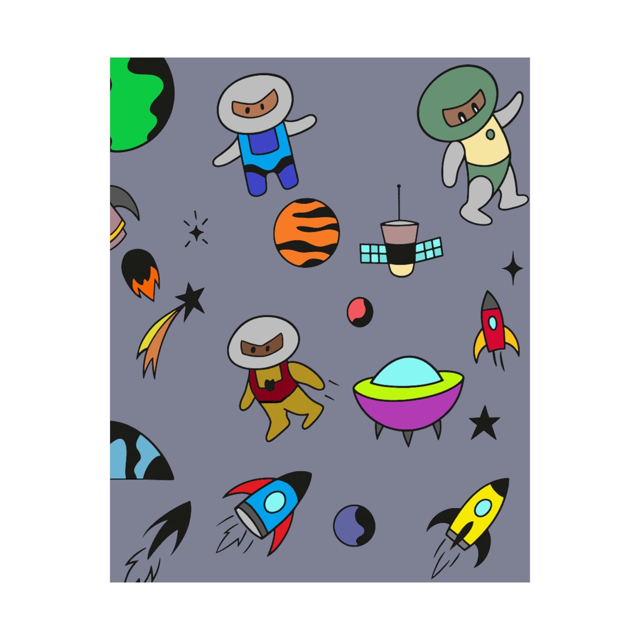 Matte Vertical Posters