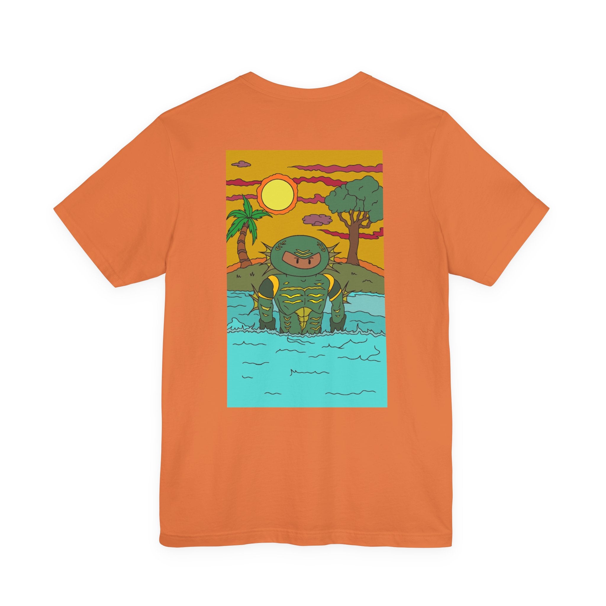 Ninja from the Black Lagoon Tee, Unisex Graphic T-Shirt, Retro Horror Shirt, Unique Gift for Fans, Summer Casual Wear