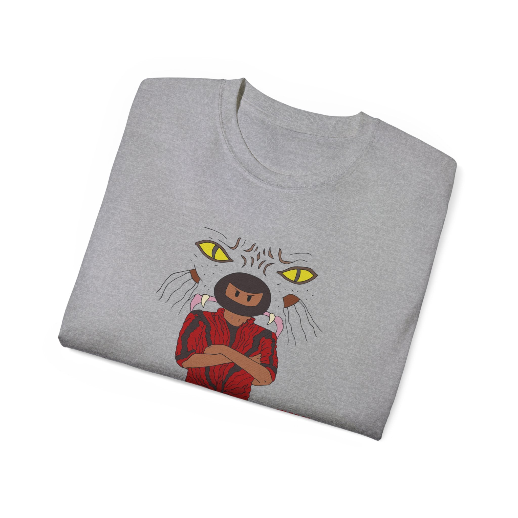 Thrill of the Night Unisex Tee | Bold Graphic Cotton Shirt, Halloween, Casual Style, Streetwear, Cozy Everyday Wear