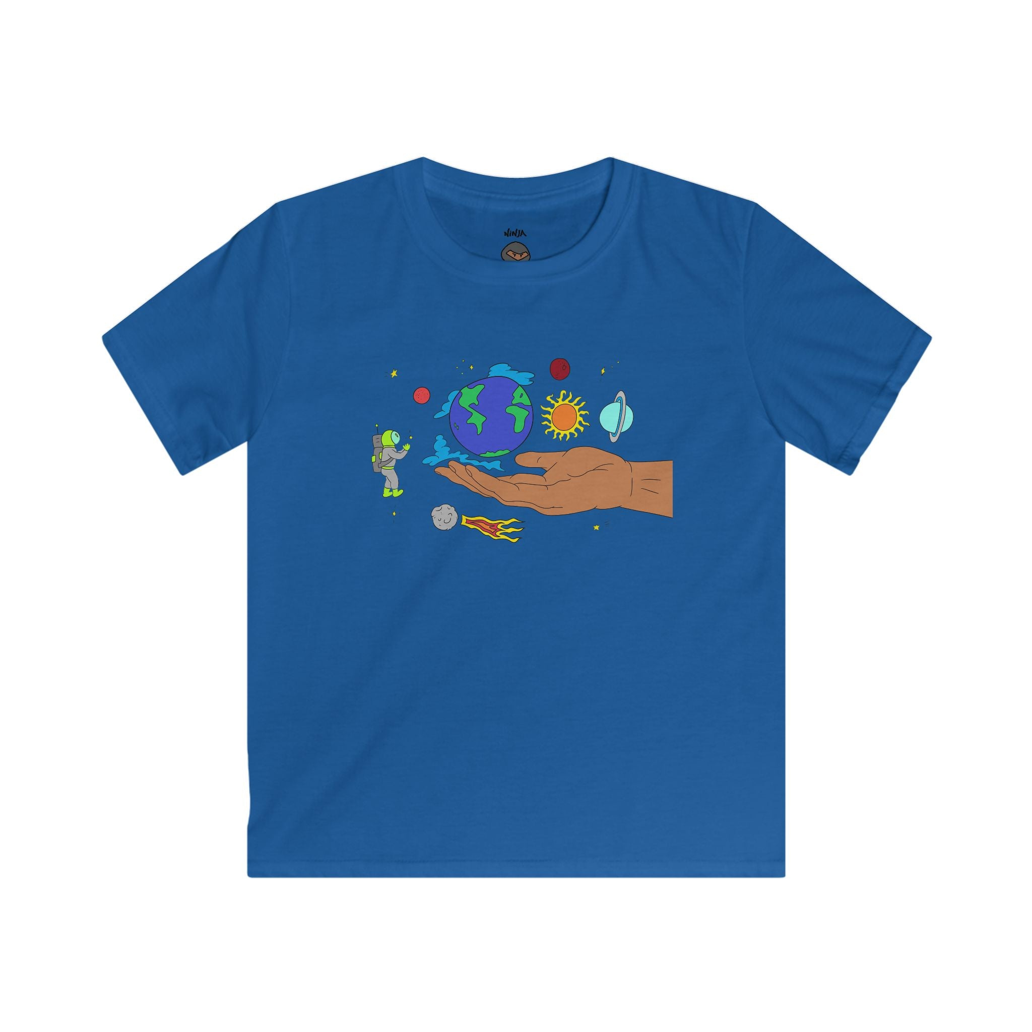Kids Tee - Kids World in Hands Design